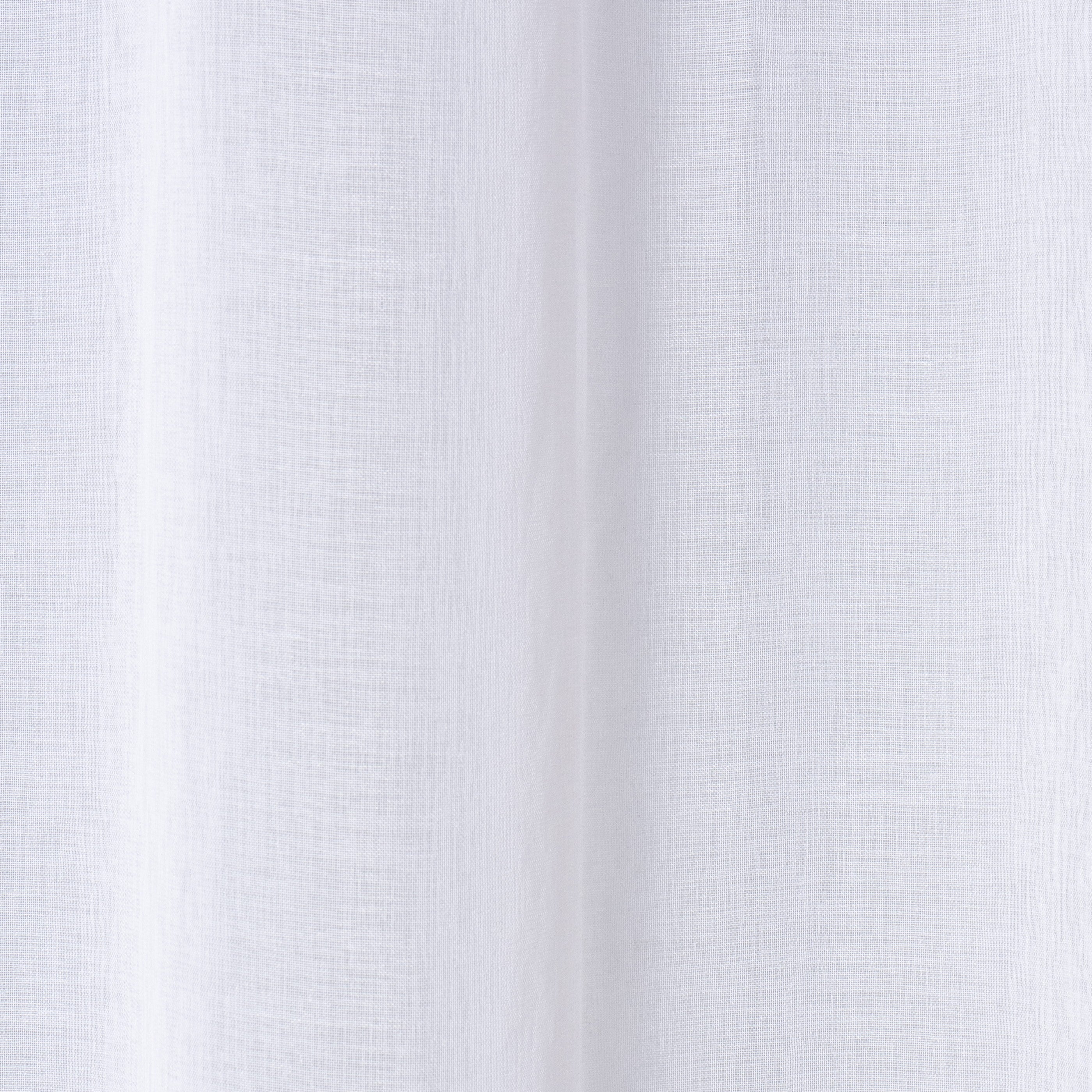 Firana na taśmie Mary 290 x 1600 cm biała - 5