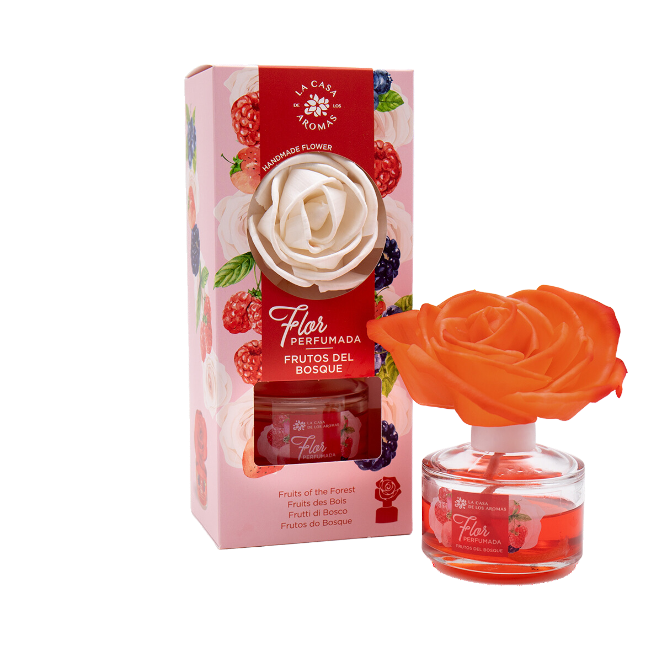 Dyfuzor zapachowy Kwiat czerwone owoce 65 ml La Casa de los Aromas