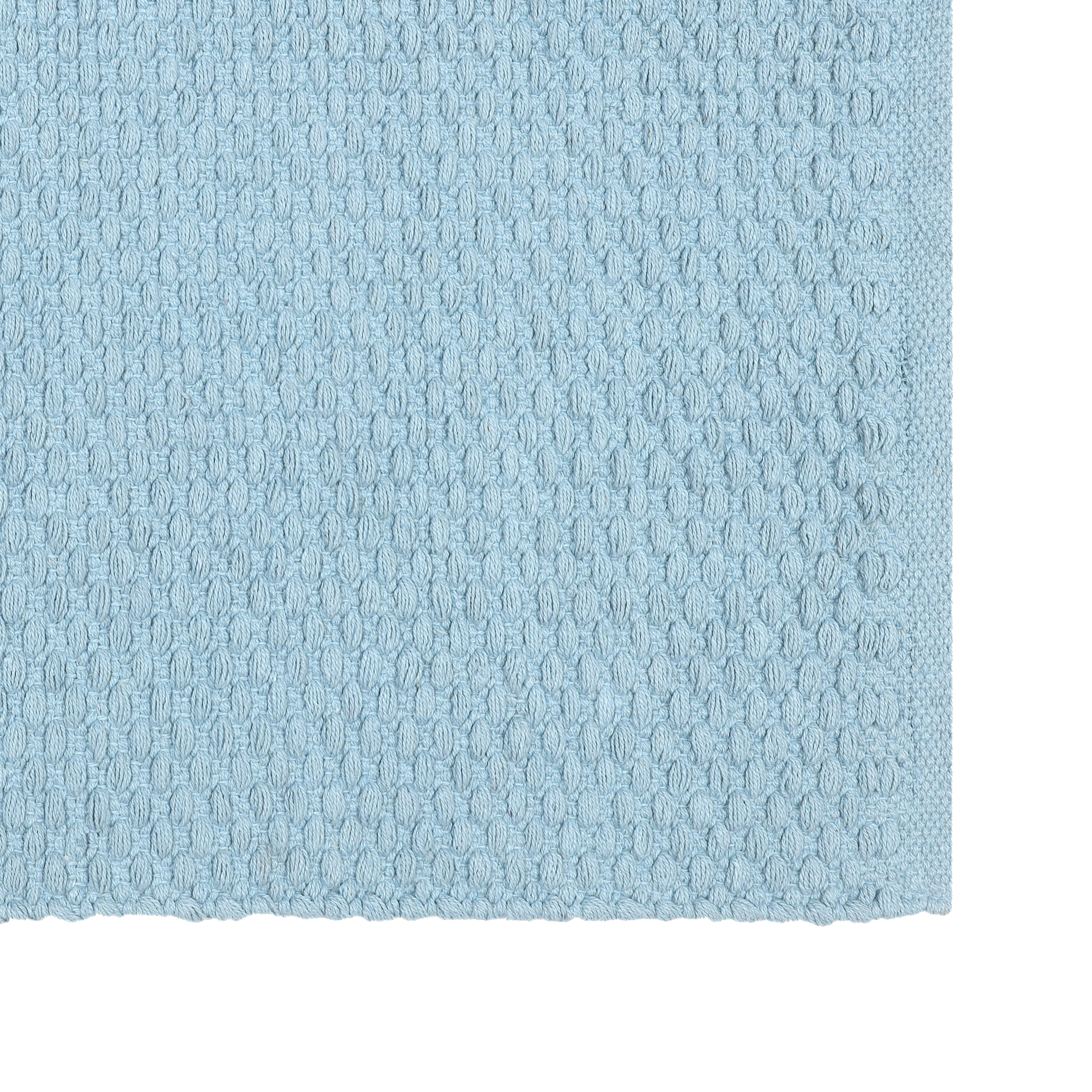 Dywan bawełniany Sachal Aqua niebieski 50 x 80 cm Inspire - 3