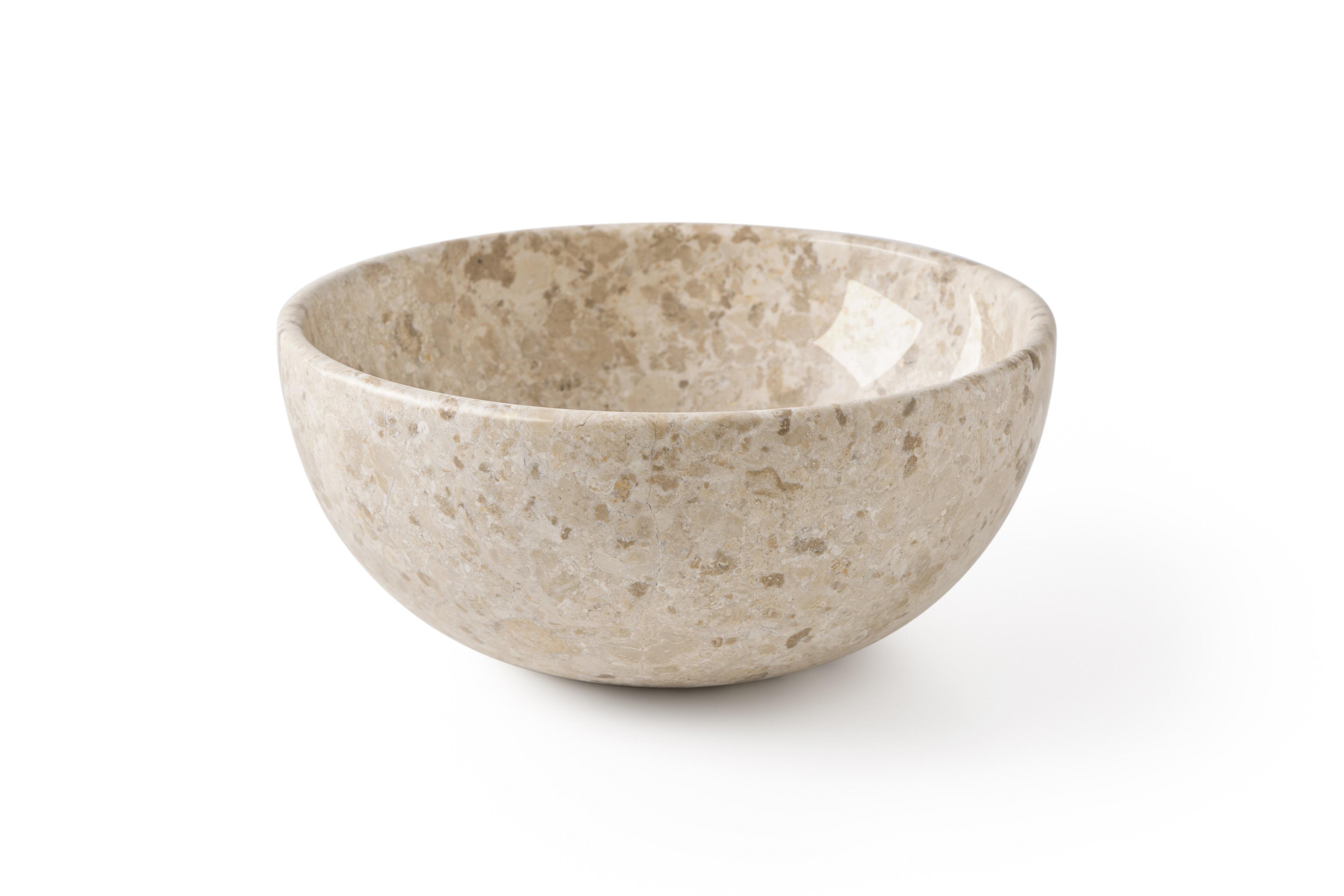 Lavatório de pousar 35 cm bege Lagoa - 14