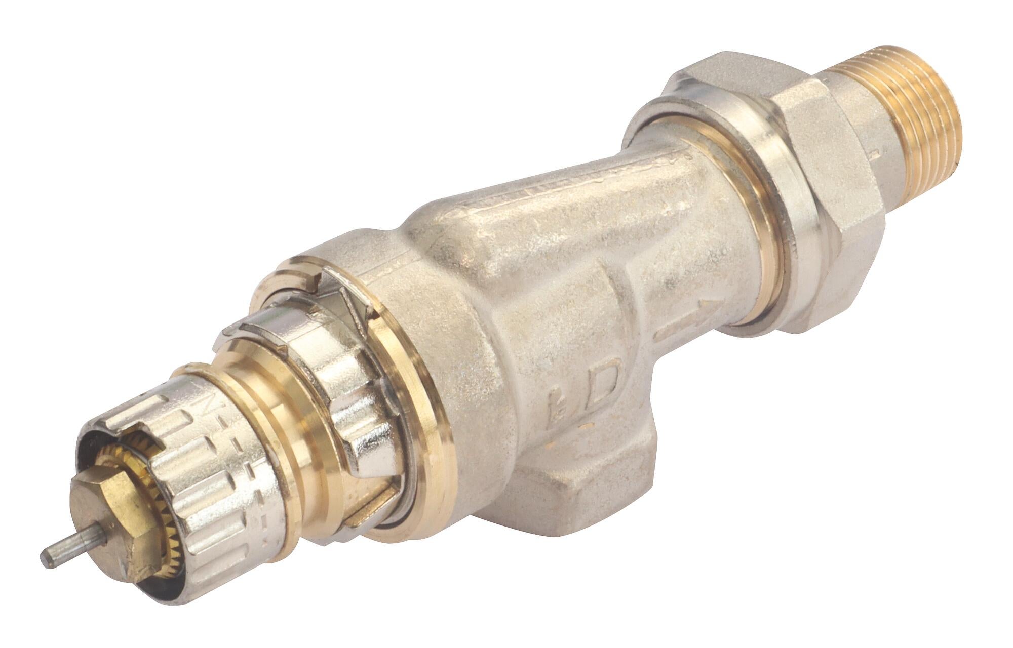 Corps thermostatique équerre inversée raccord Femelle 12/17 Danfoss - 3