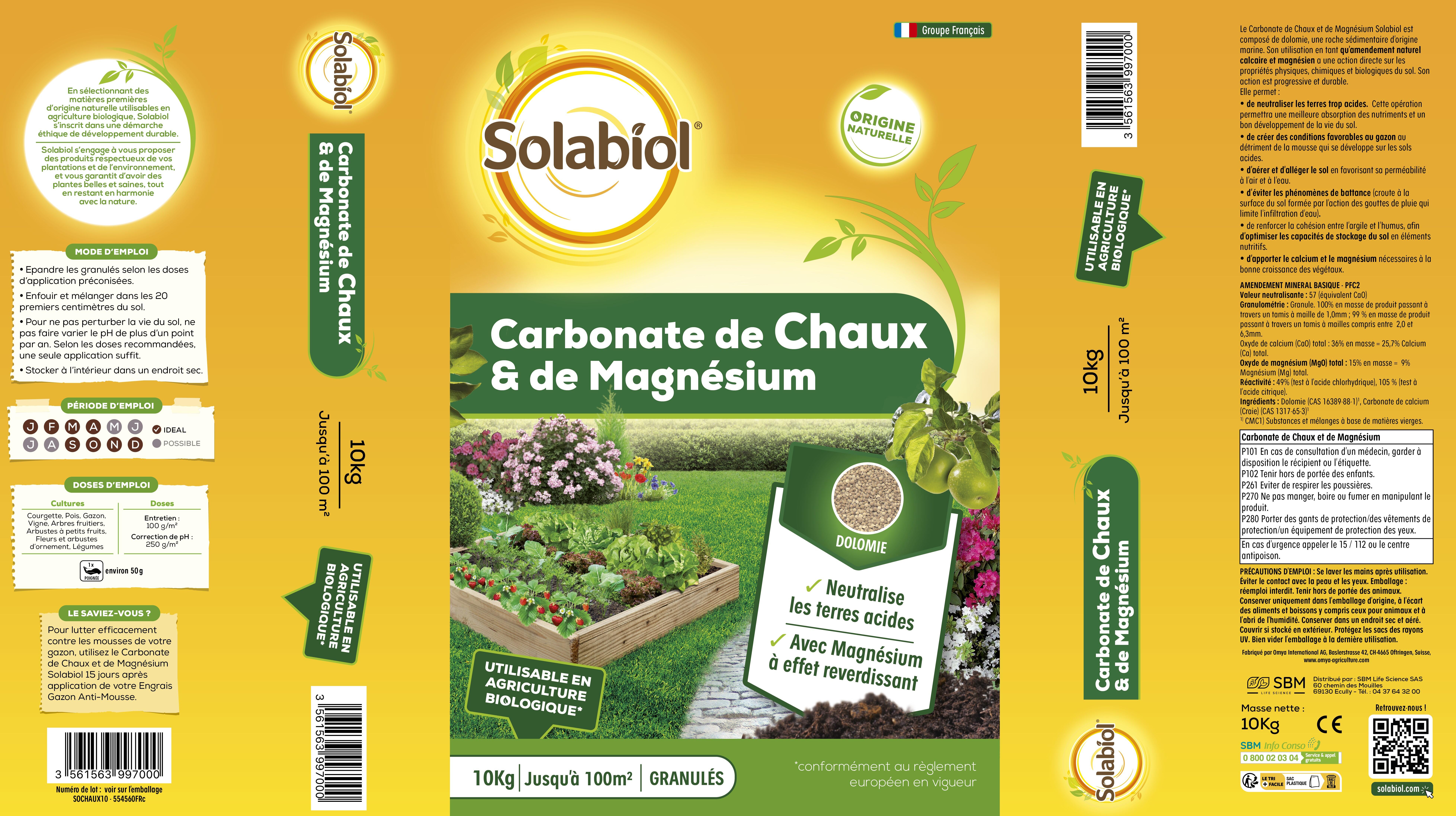 Engrais pelouse SOLABIOL 100 m² - 7