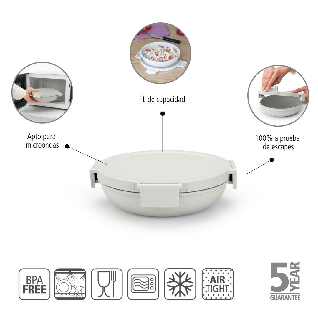 Bote de comida  gris / plata BRABANTIA - 13