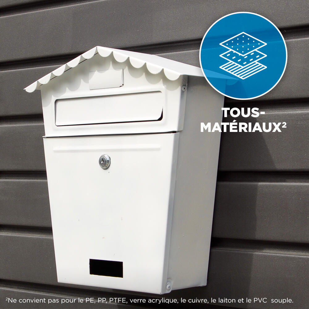 Colle de fixation pâte MS polymère Ni clou ni vis tous matériaux PATTEX, 326 g b - 5