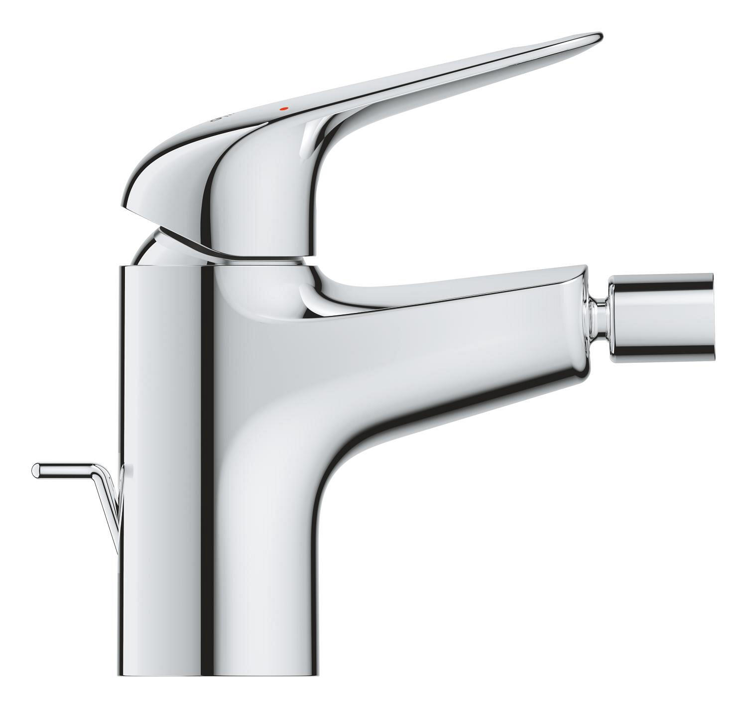 Grifo monomando de bidé GROHE Swift plata brillo. Latón - 2