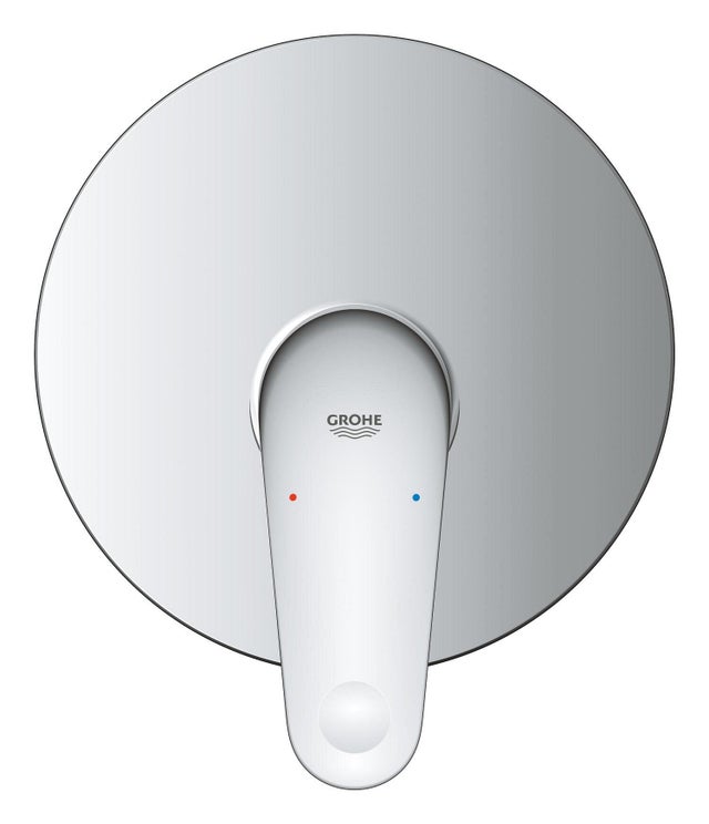 Rubinetto per doccia getto laminare cristallino ad incasso monocomando Swift cromo lucido GROHE