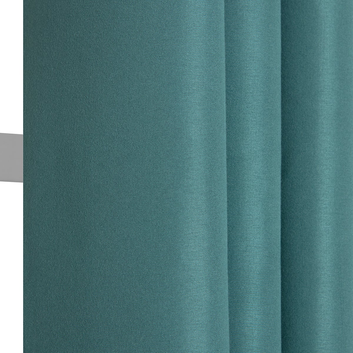 Cortinado ilhós Blackout 135x240cm azul petróleo - 3