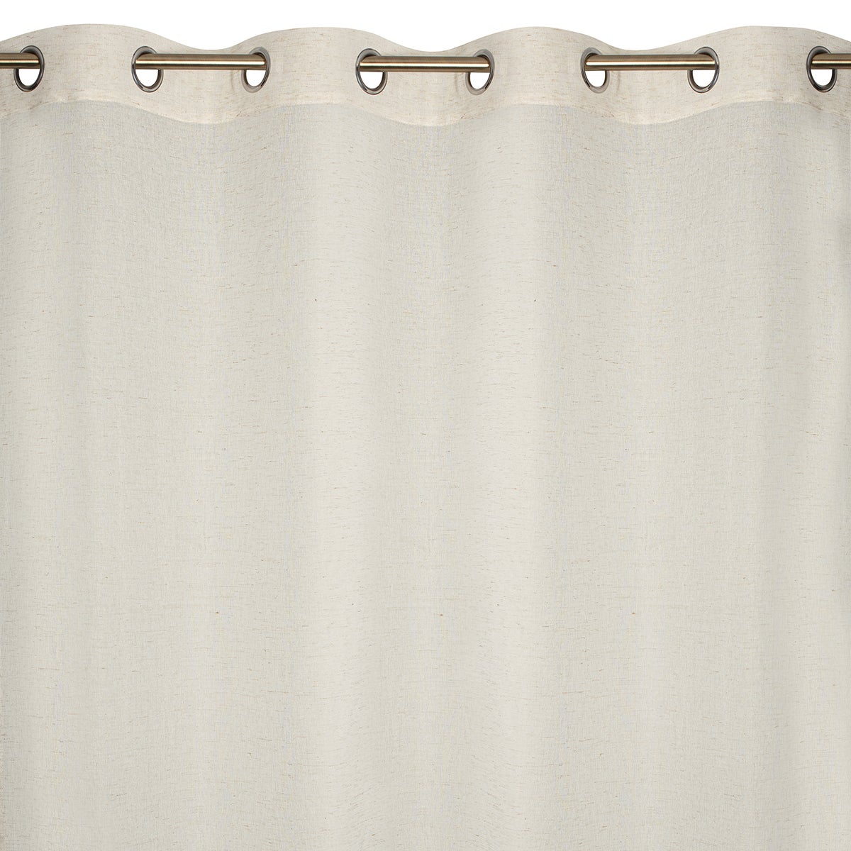 Cortinado ilhós Jasna 140x240cm natural - 2