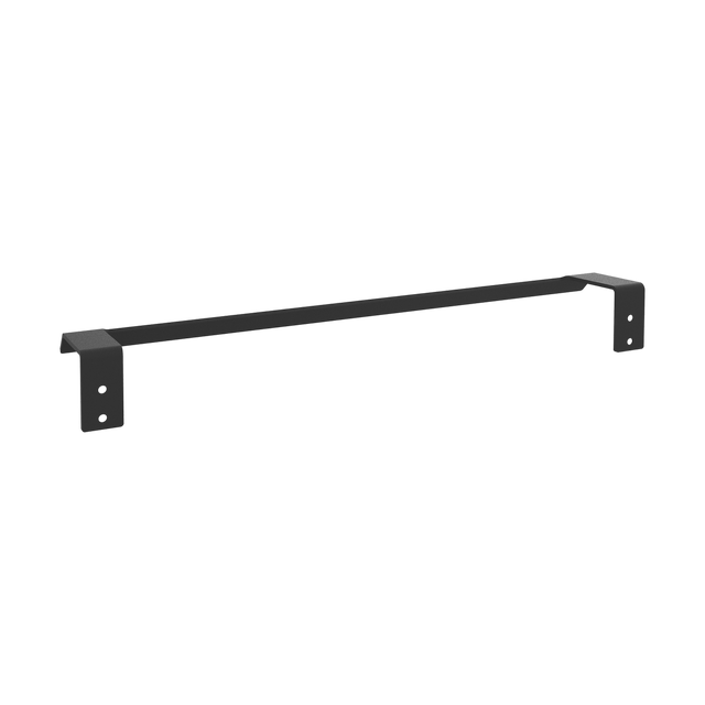 Toallero de barra negro mate para atornillar Studio 41x7.57x5.03 cm