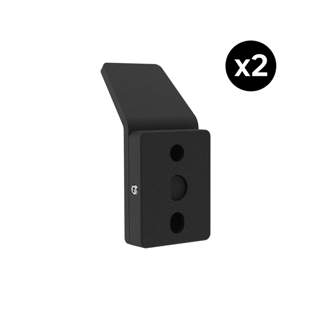 Cabide 2x preto Studio