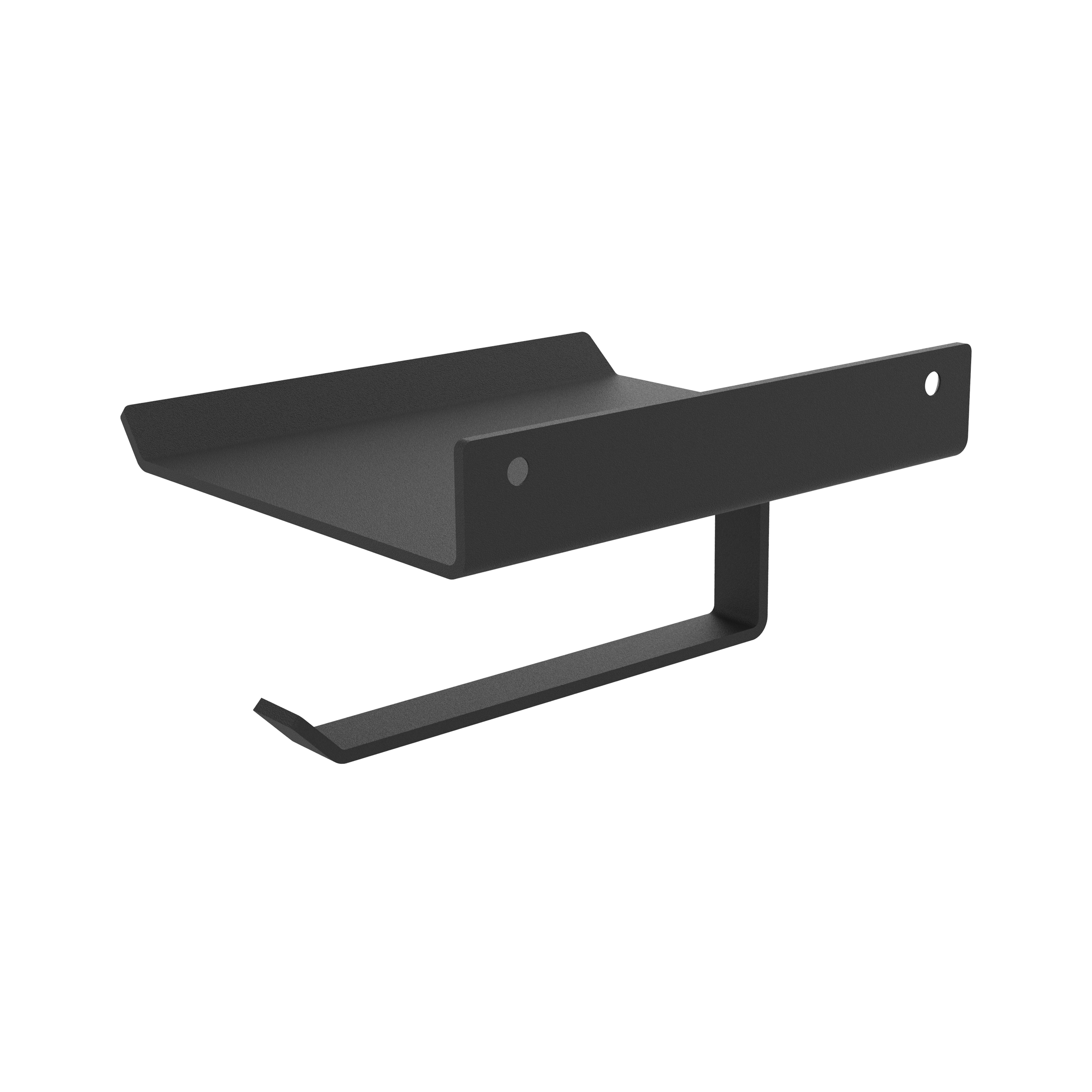 Dérouleur papier WC Studio à visser noir - 3