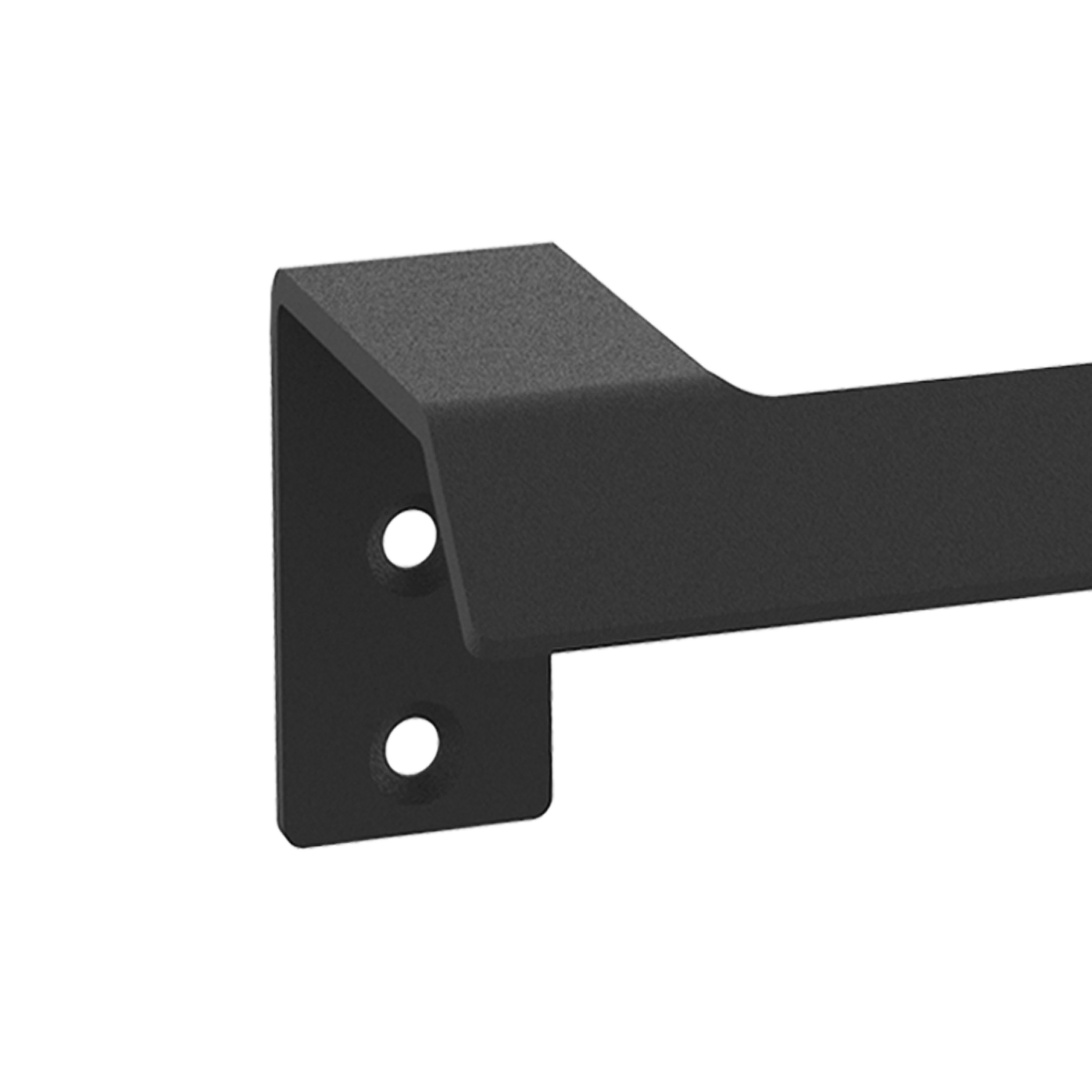 Porte-serviette barres 1 barre à visser / à monter noir Studio SENSEA - 4