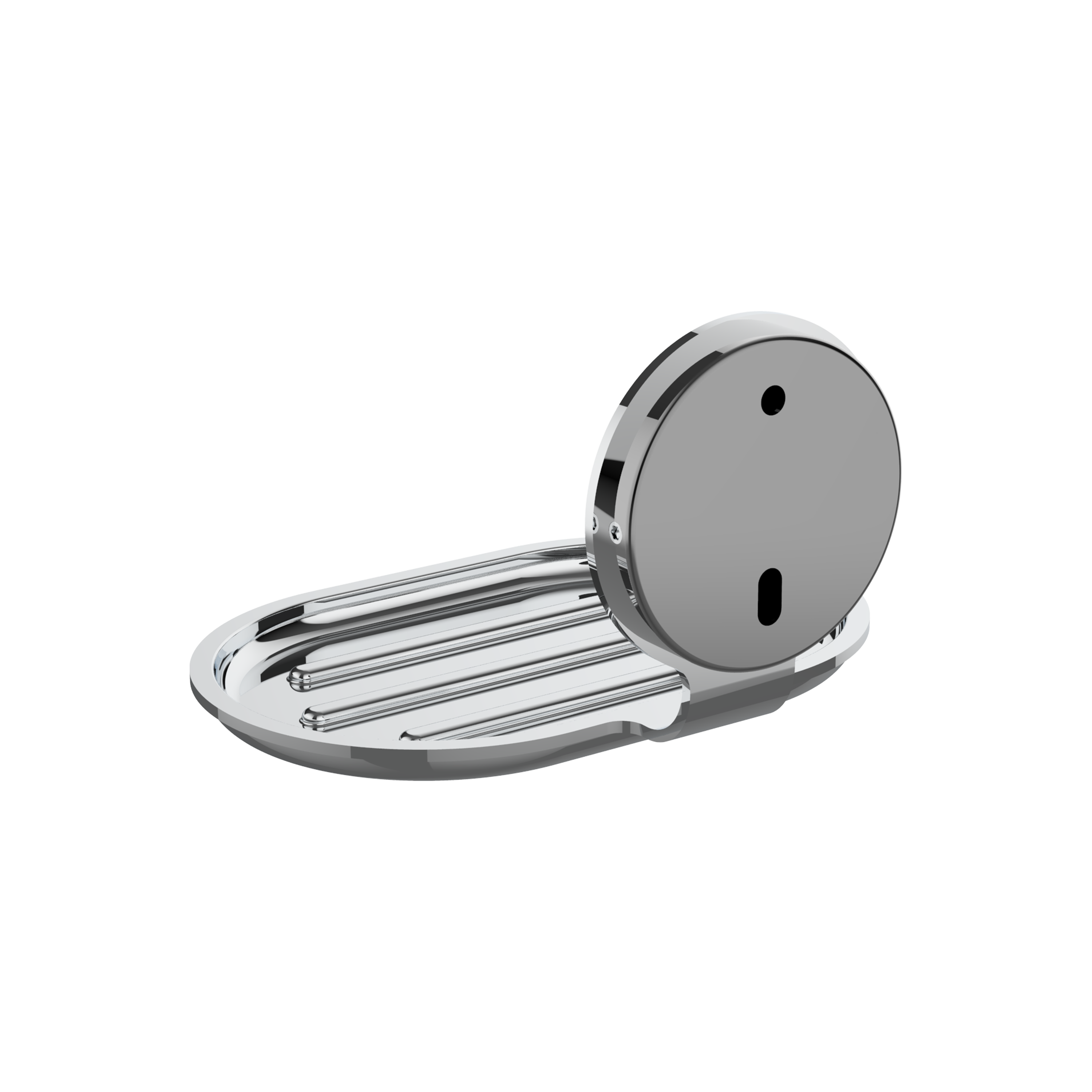 Etui à savon vis Essential chromé SENSEA - 4