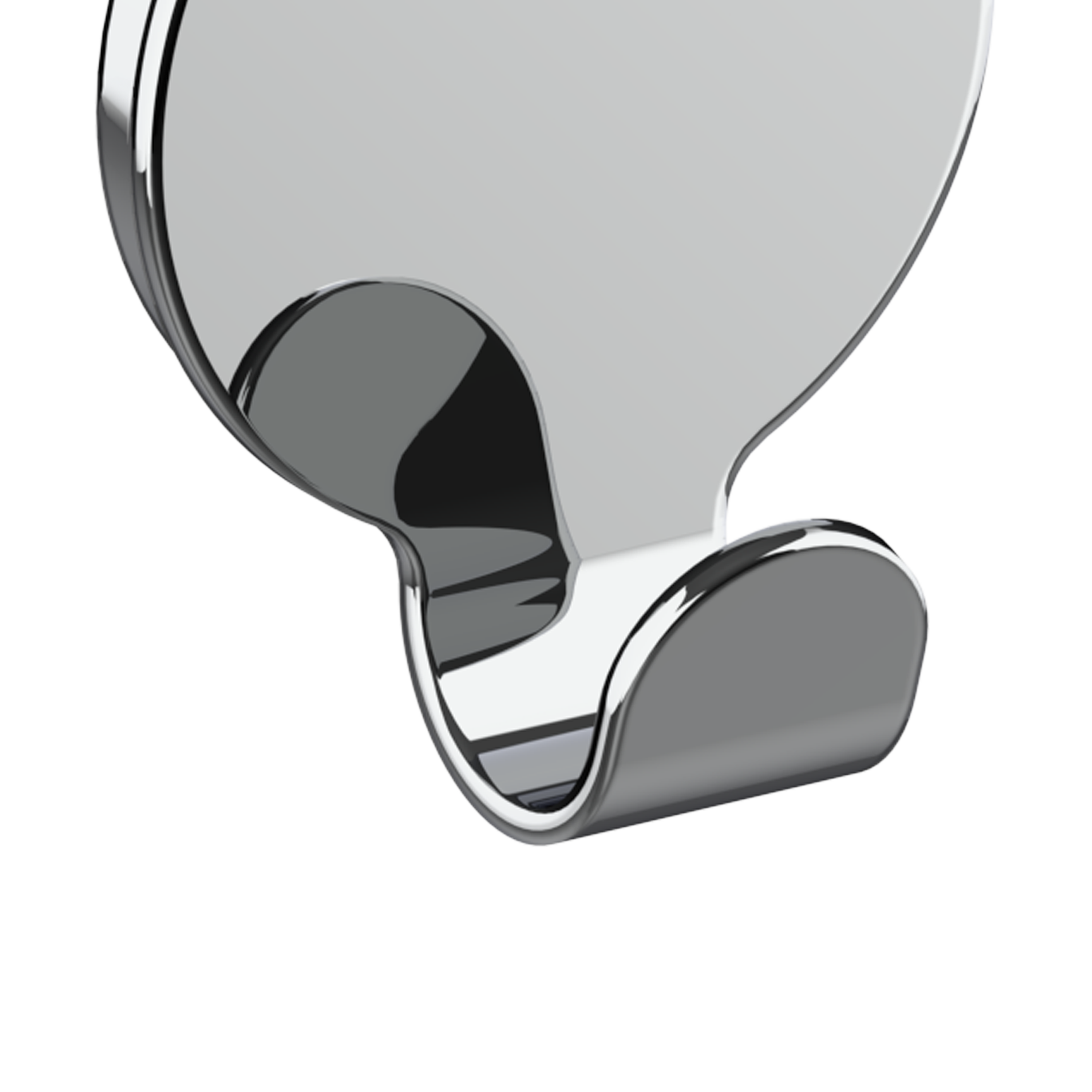 Patère à visser gris / argent Essential SENSEA - 2