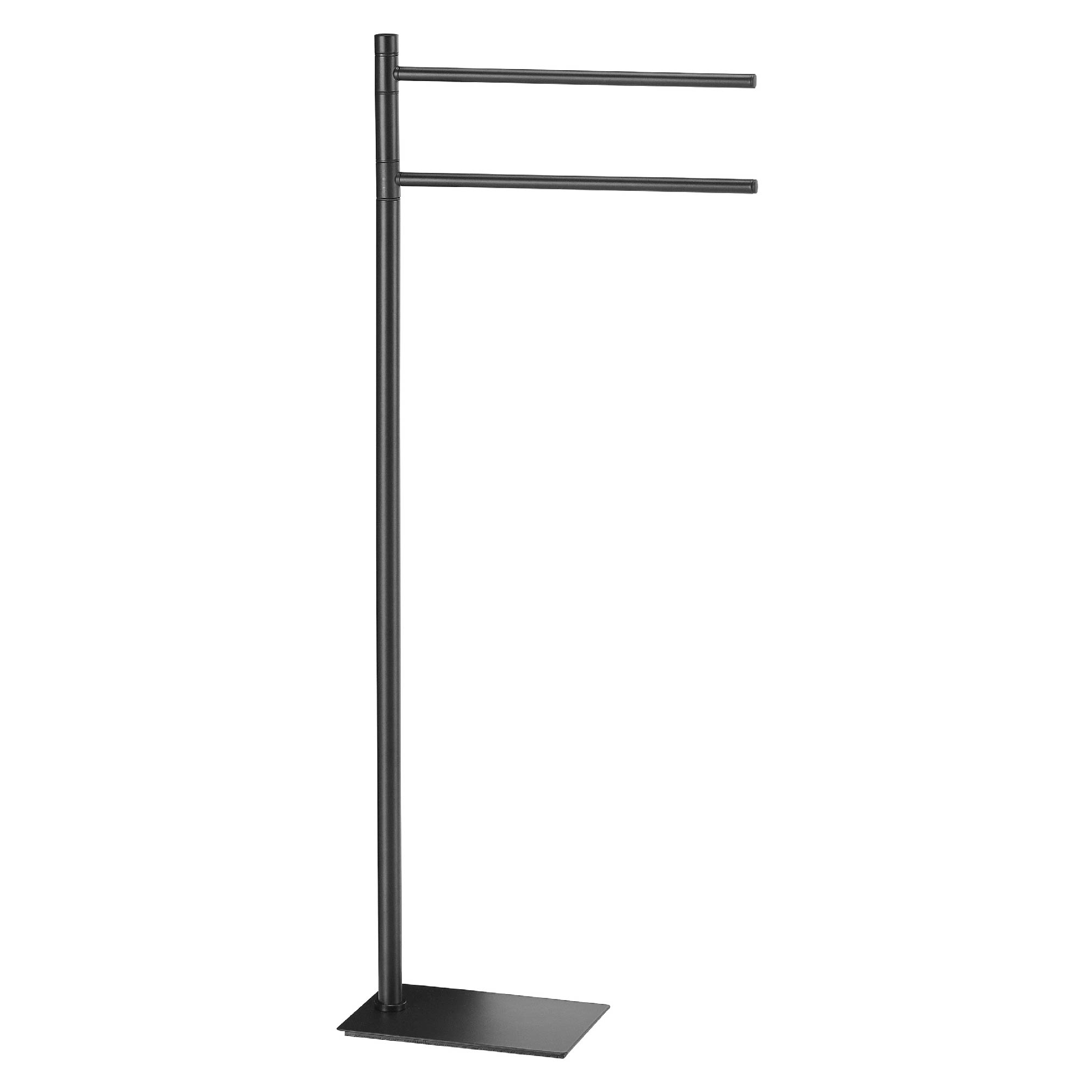 Toallero de pie trilly negro 14x83.5 cm