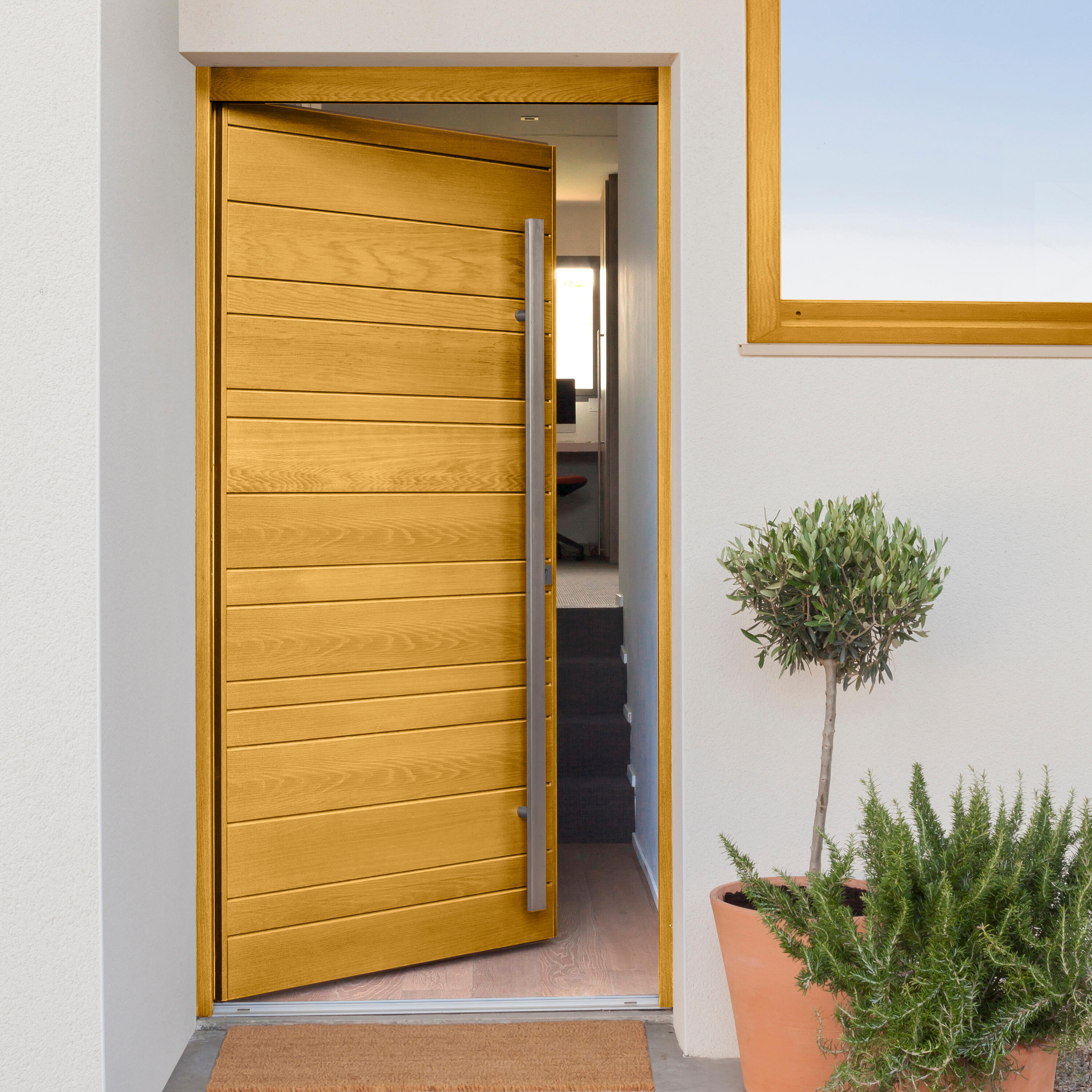 Vernis pour bois extérieur V33 Haute protection chêne clair satiné 0.5 l - 3