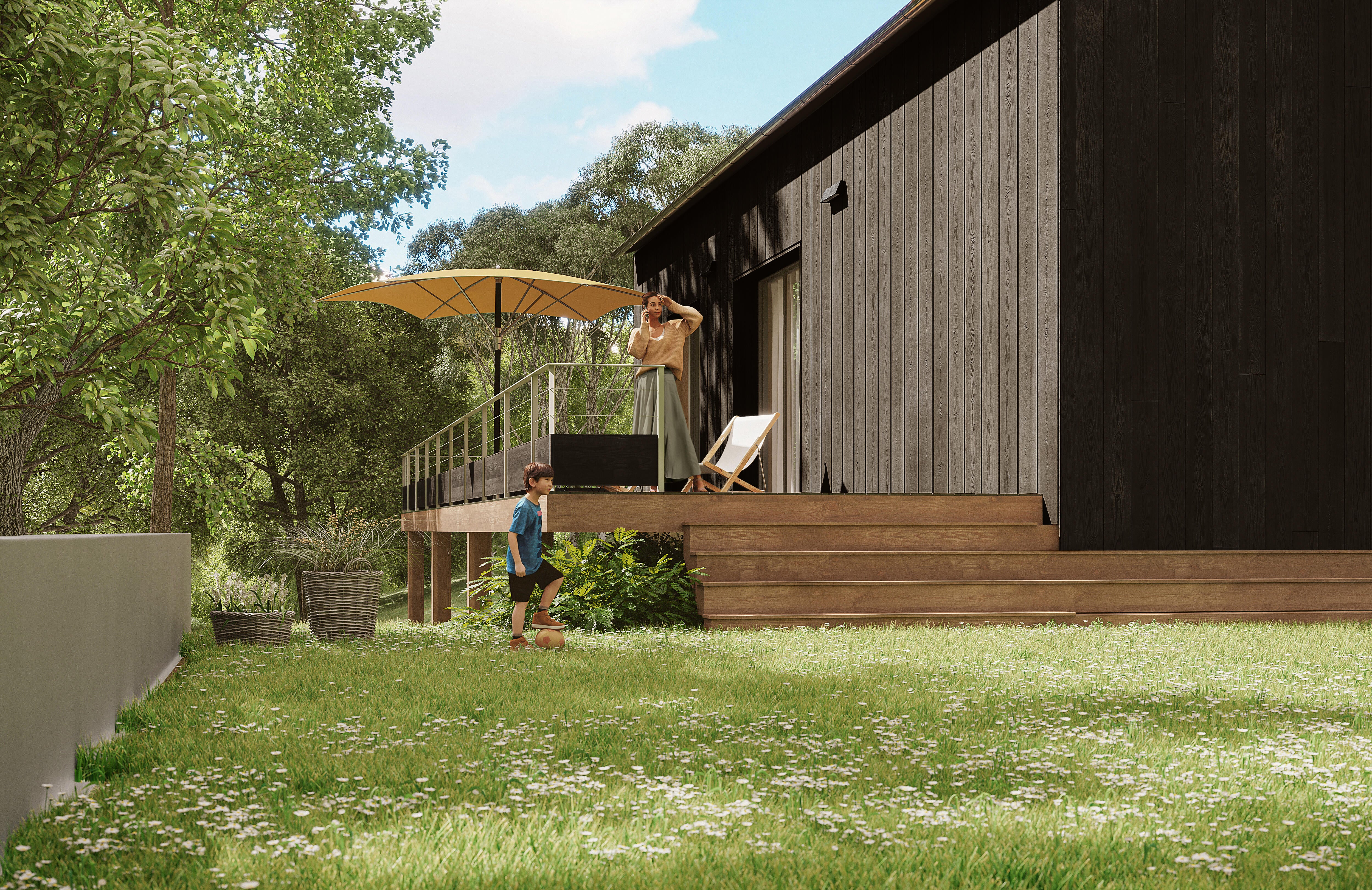 Lasure V33 Haute saison 8 ans noir charbon satiné 0.125 l - 3