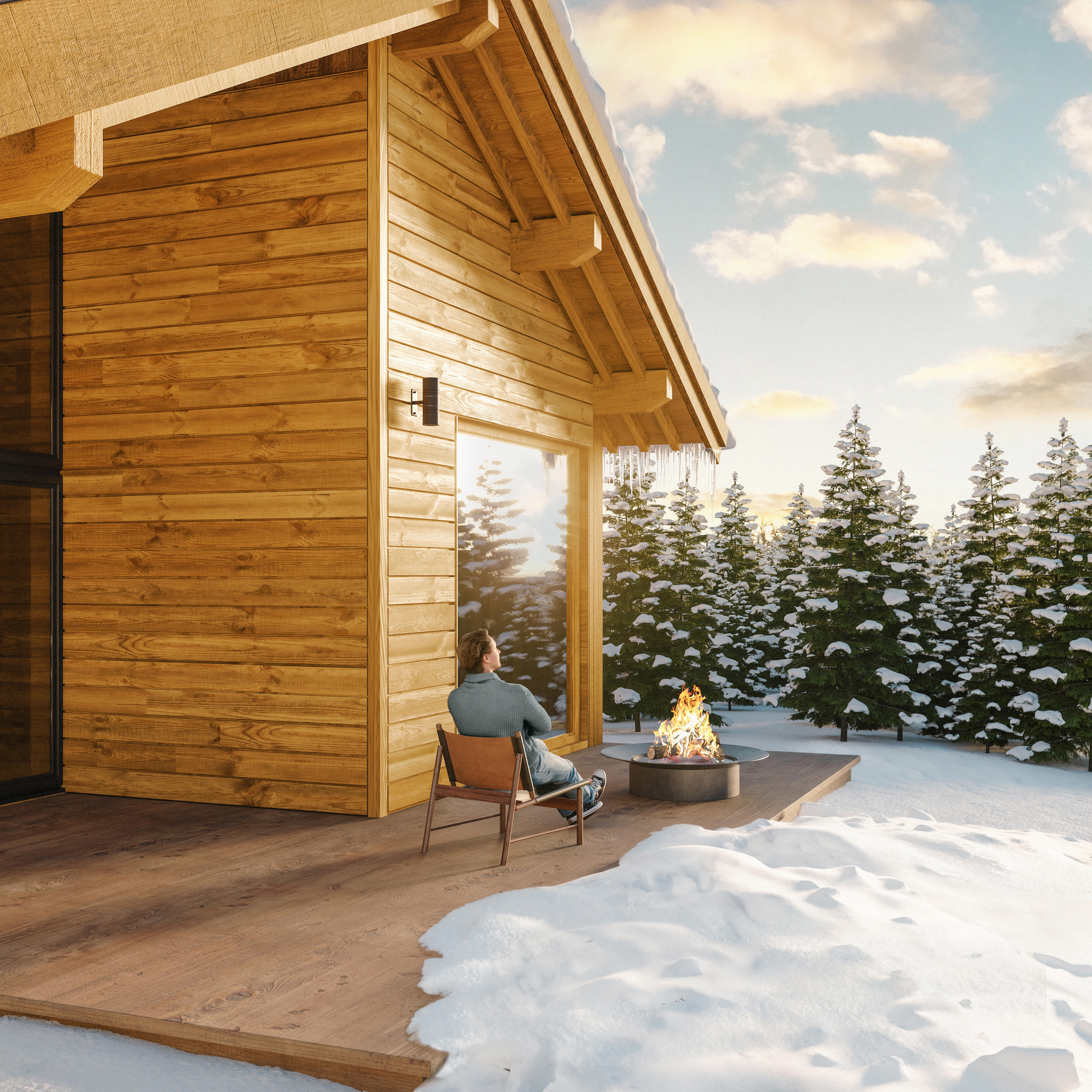 Lasure V33 Climats extrêmes® 12 ans chêne clair satiné 5 l - 3