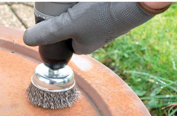 Fil acier lot 3 brosses métal Tivoly - 2