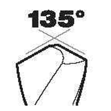 Ponte 135 degrés forets métaux tivoly