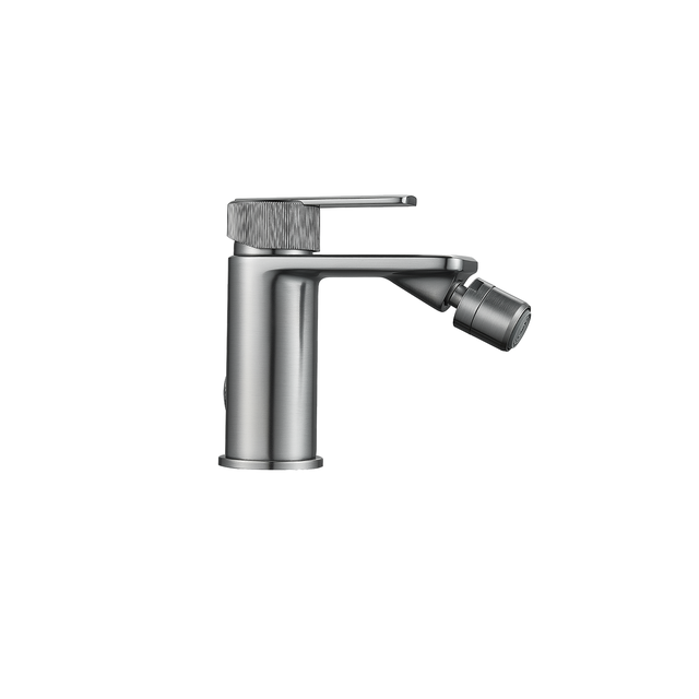 Rubinetto per bidet getto laminare cristallino Neo SENSEA cromato opaco