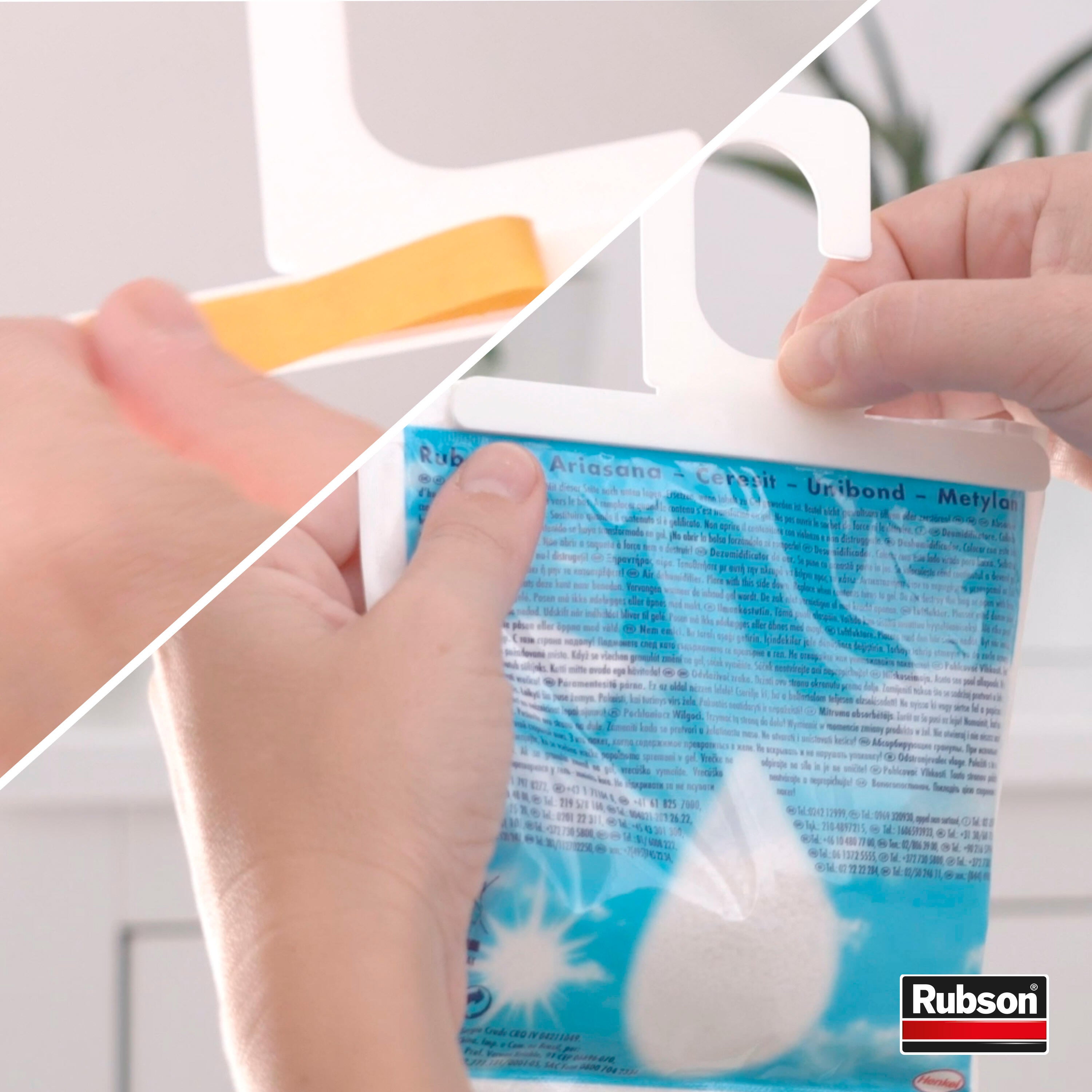 Absorbeur d'humidité RUBSON Minifresh placard avec 2 recharge 100g, 2 m² - 4