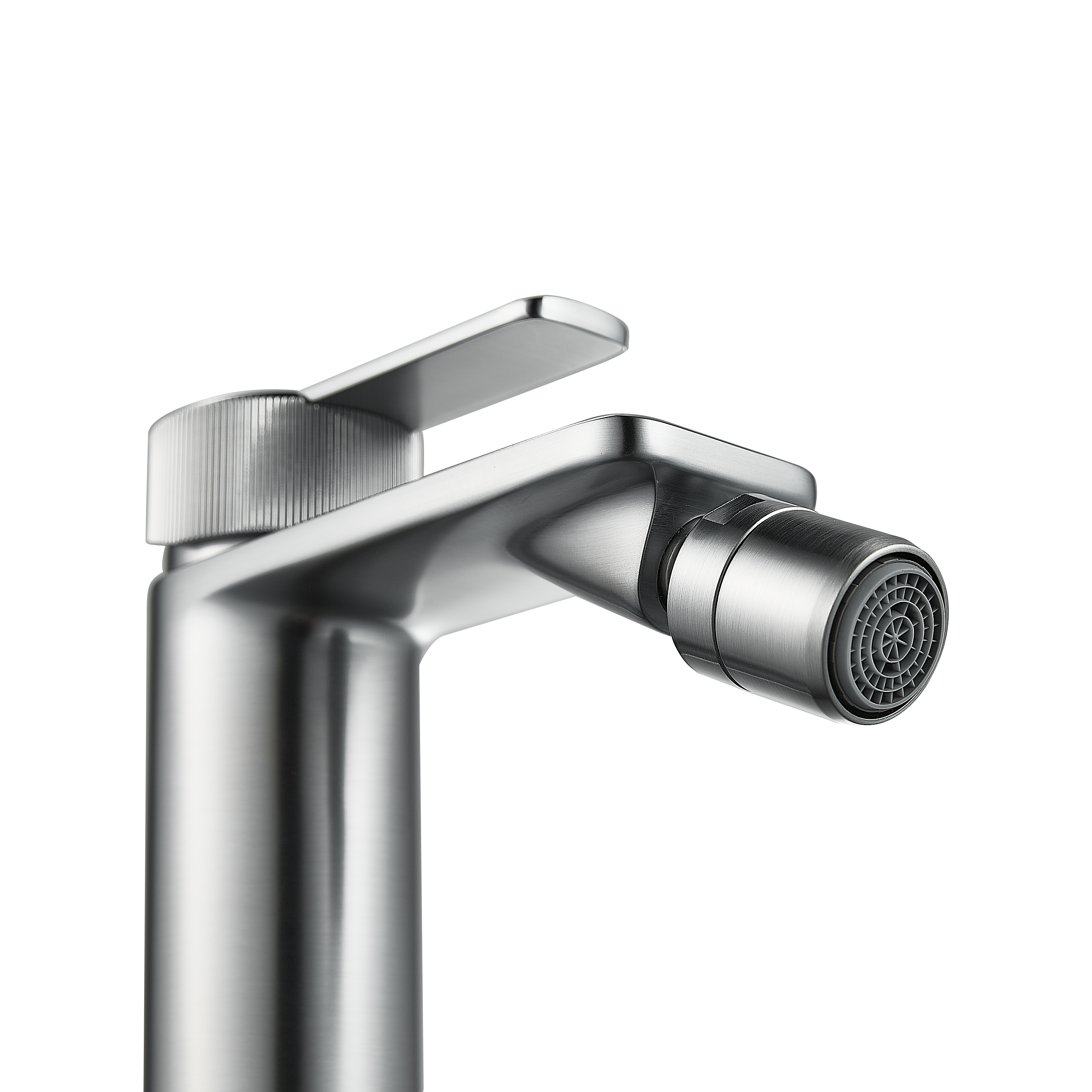 Rubinetto per bidet getto laminare cristallino Neo SENSEA cromato opaco - 9