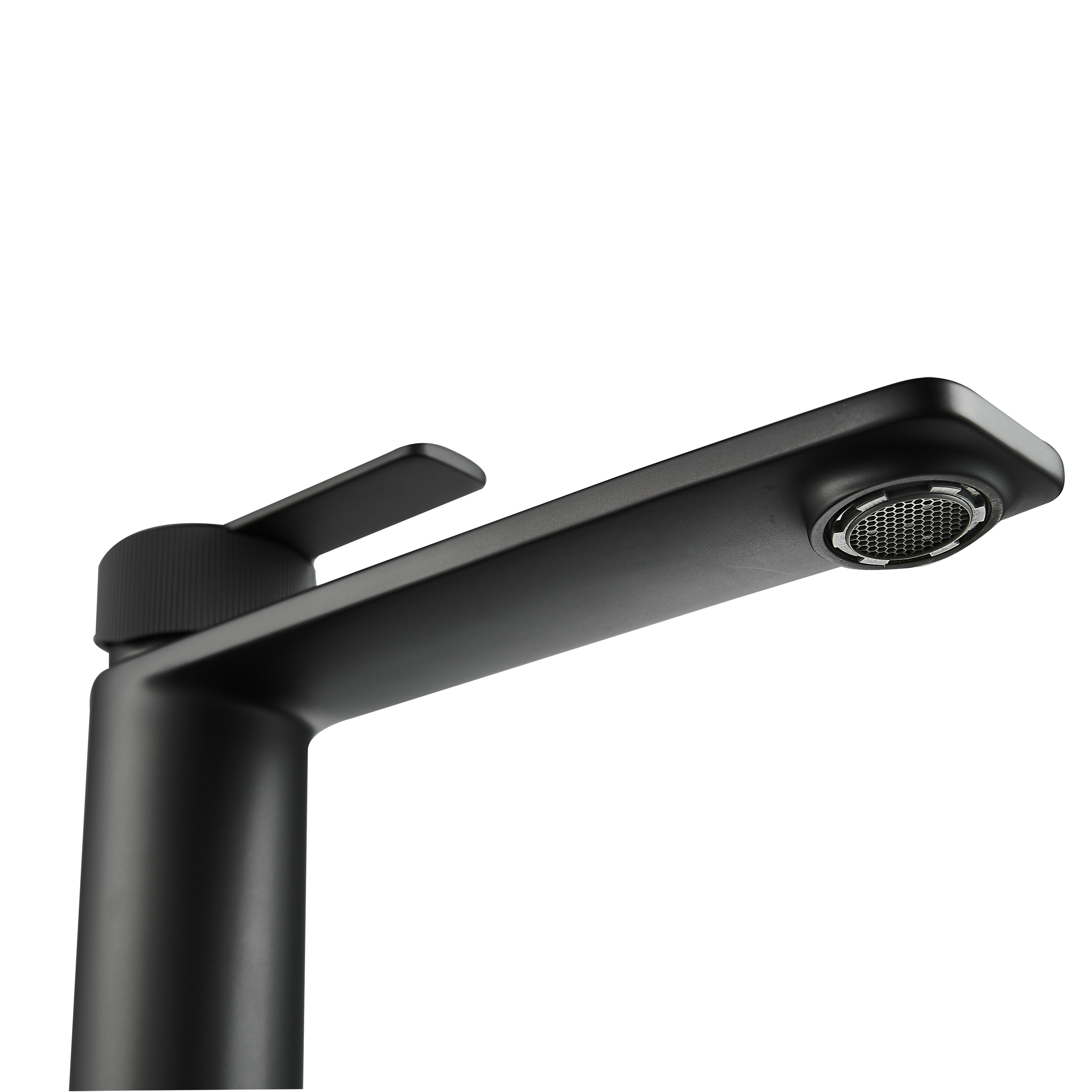 Torneira de lavatório cano alto preto Sensea Neo - 6