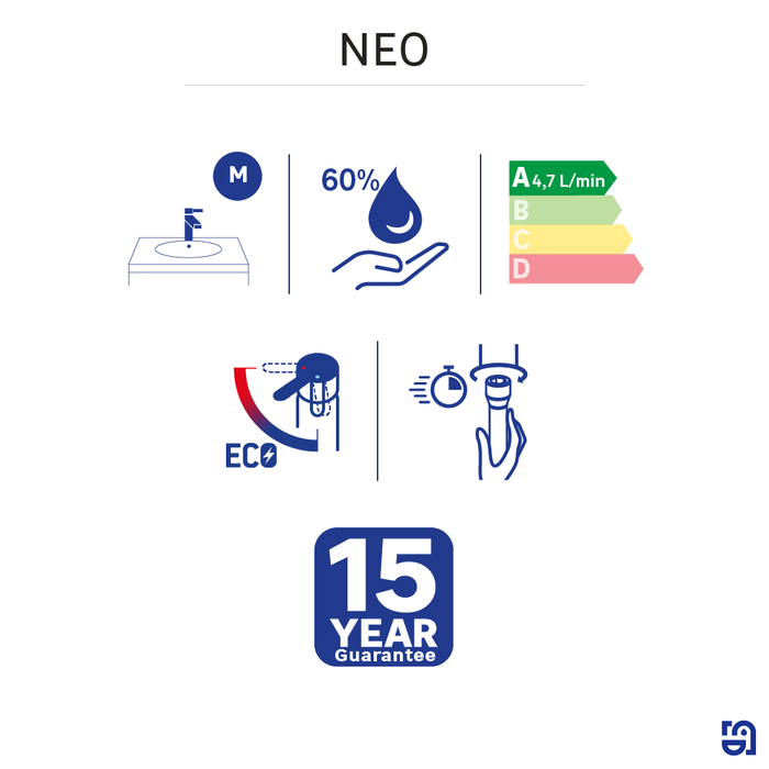 Grifo para lavabo Neo