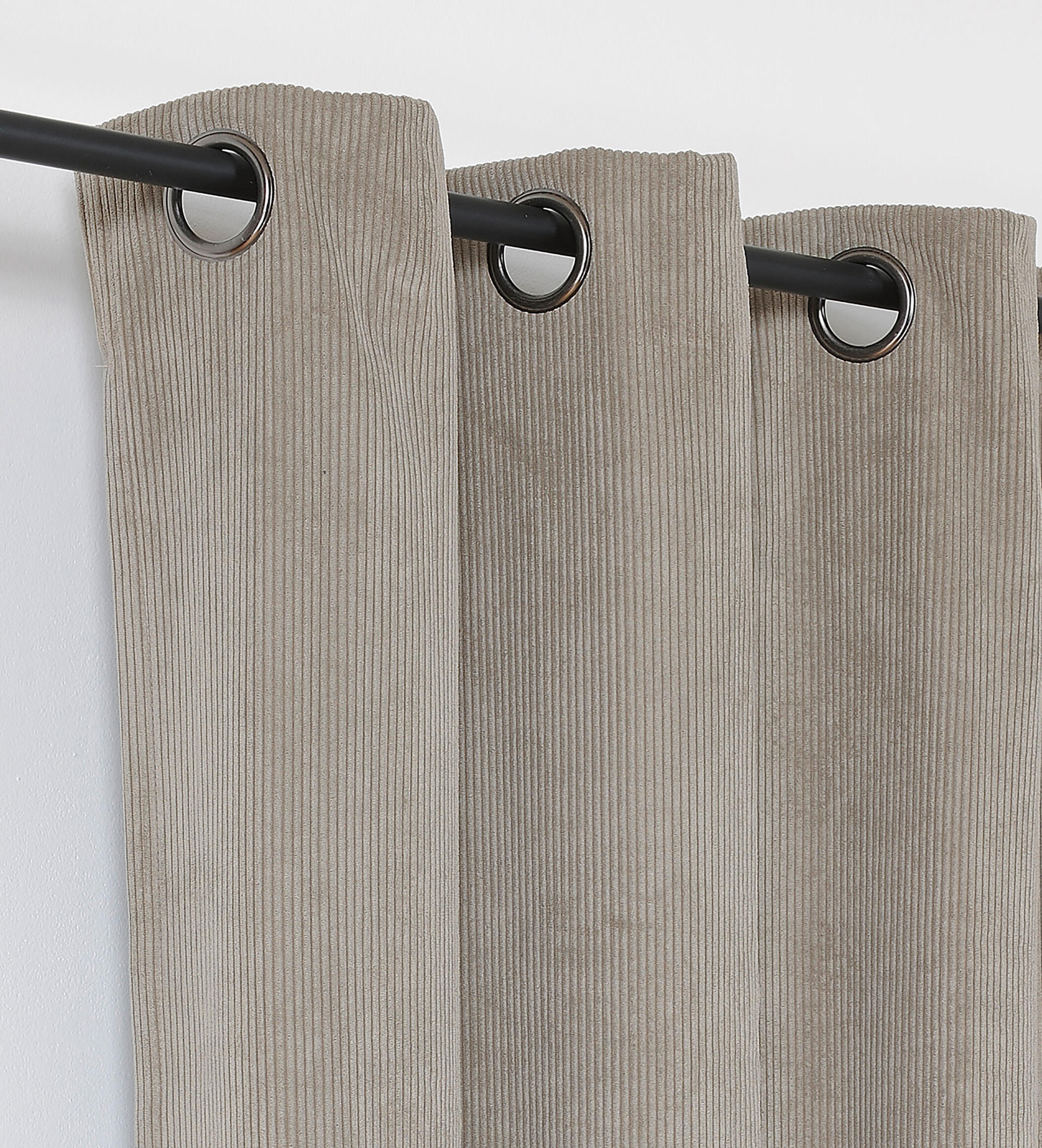 Rideau occultant, marron H.250 x l.140 cm - Leroy Merlin