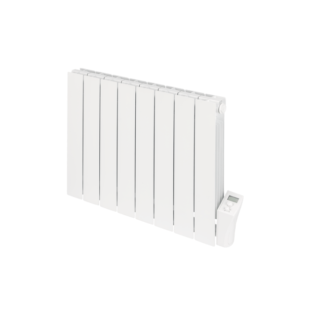 Radiateur électrique à inertie fluide 1500 W No name horizontal blanc