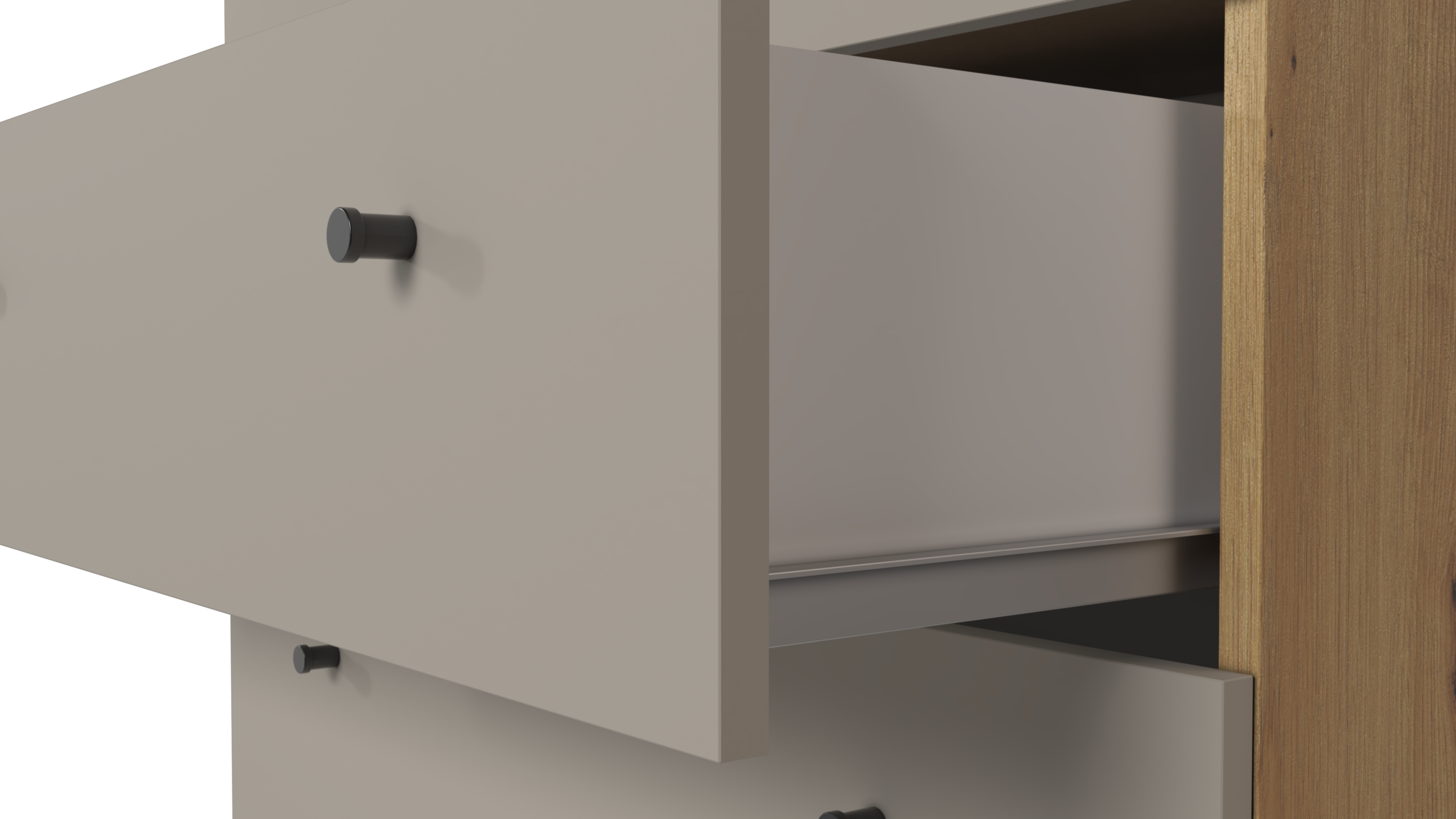 Cajonera de frente cerrado con 2 cajón/es de 40.2x59.4x35 cm - 10