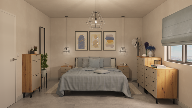 Muebles de dormitorio de la Serie Ardila