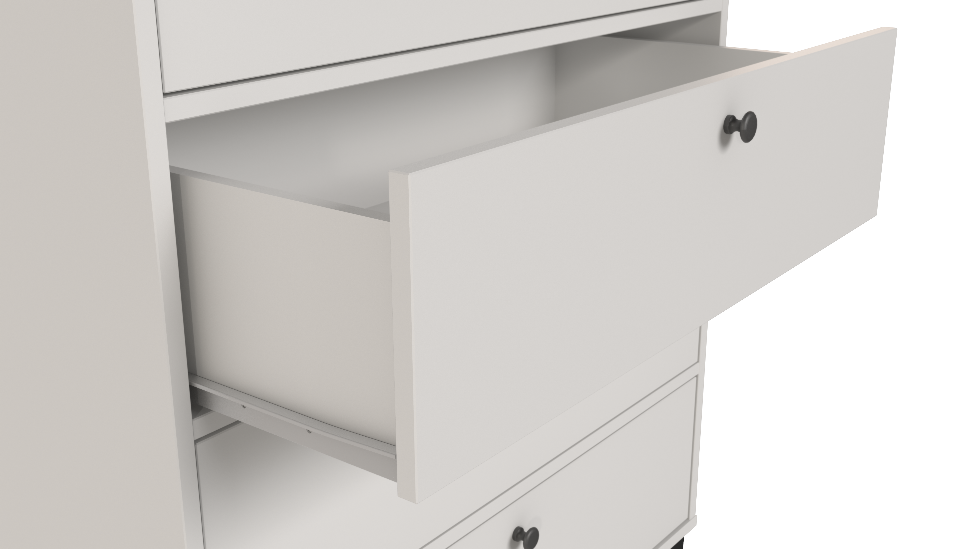 Mesilla Home Eria blanca y roble con 2 cajones de 40.2x56.2x35 cm - 19