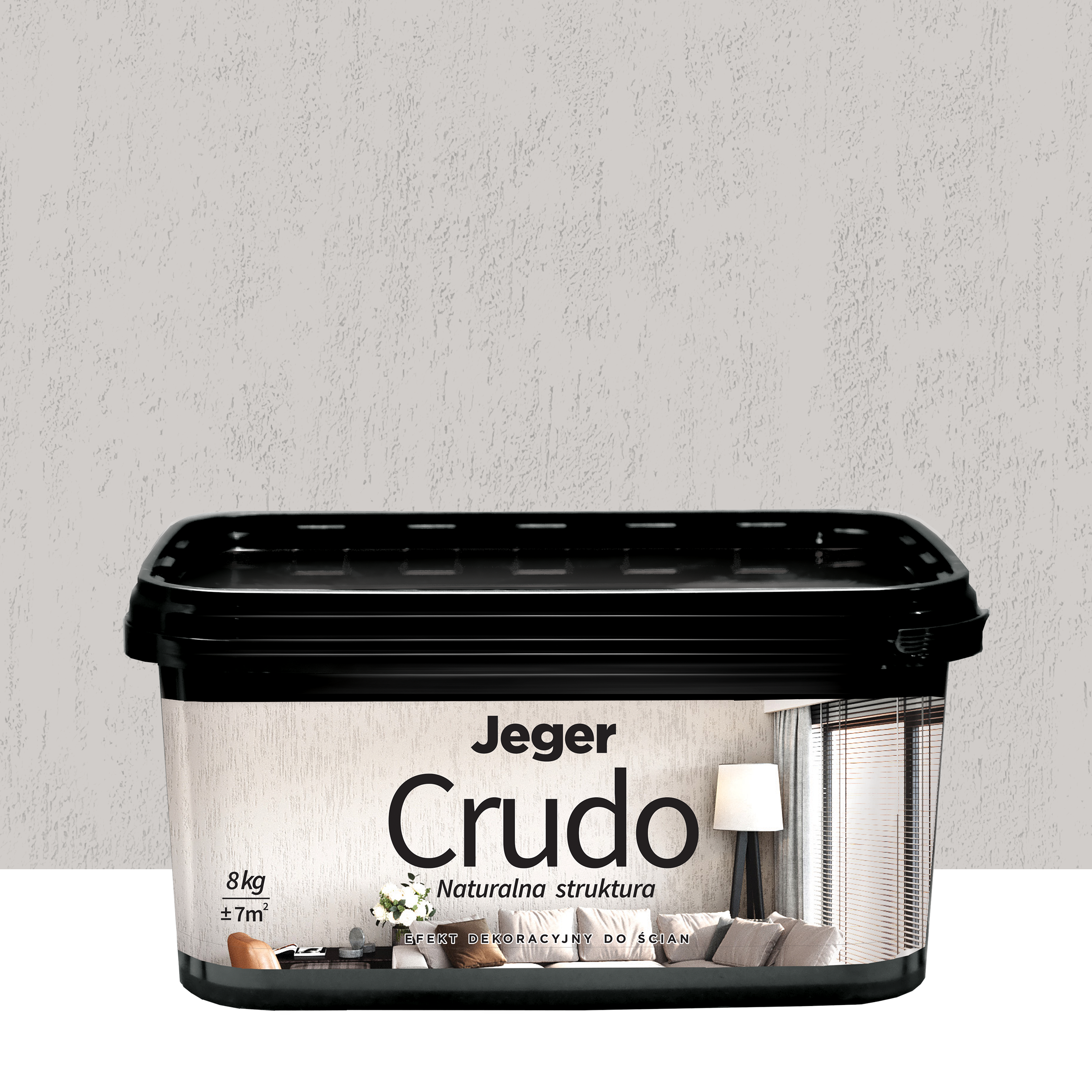 Efekt dekoracyjny Crudo Shell 8 kg Jeger