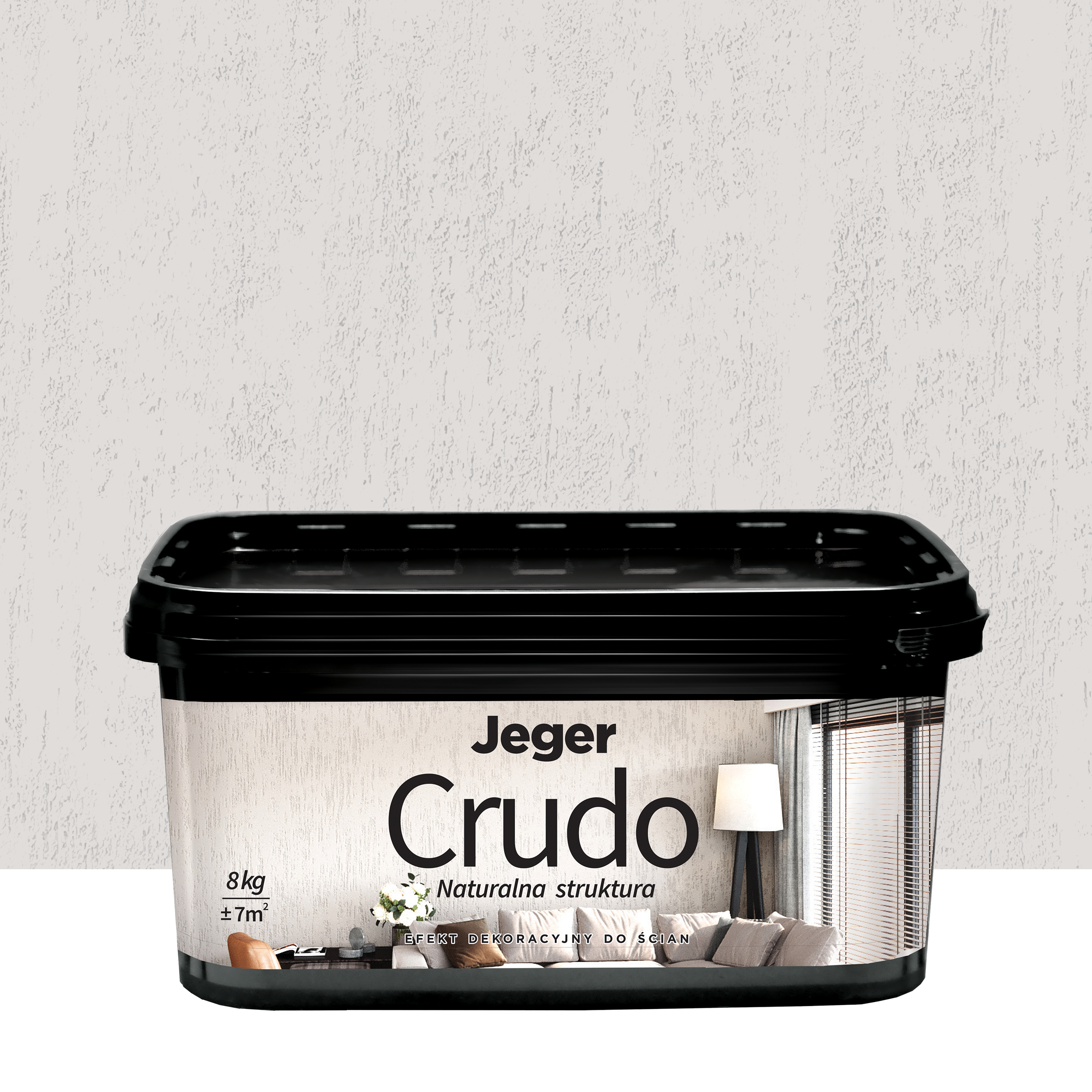 Powłoka dekoracyjna Jeger Crudo 8 kg Dream
