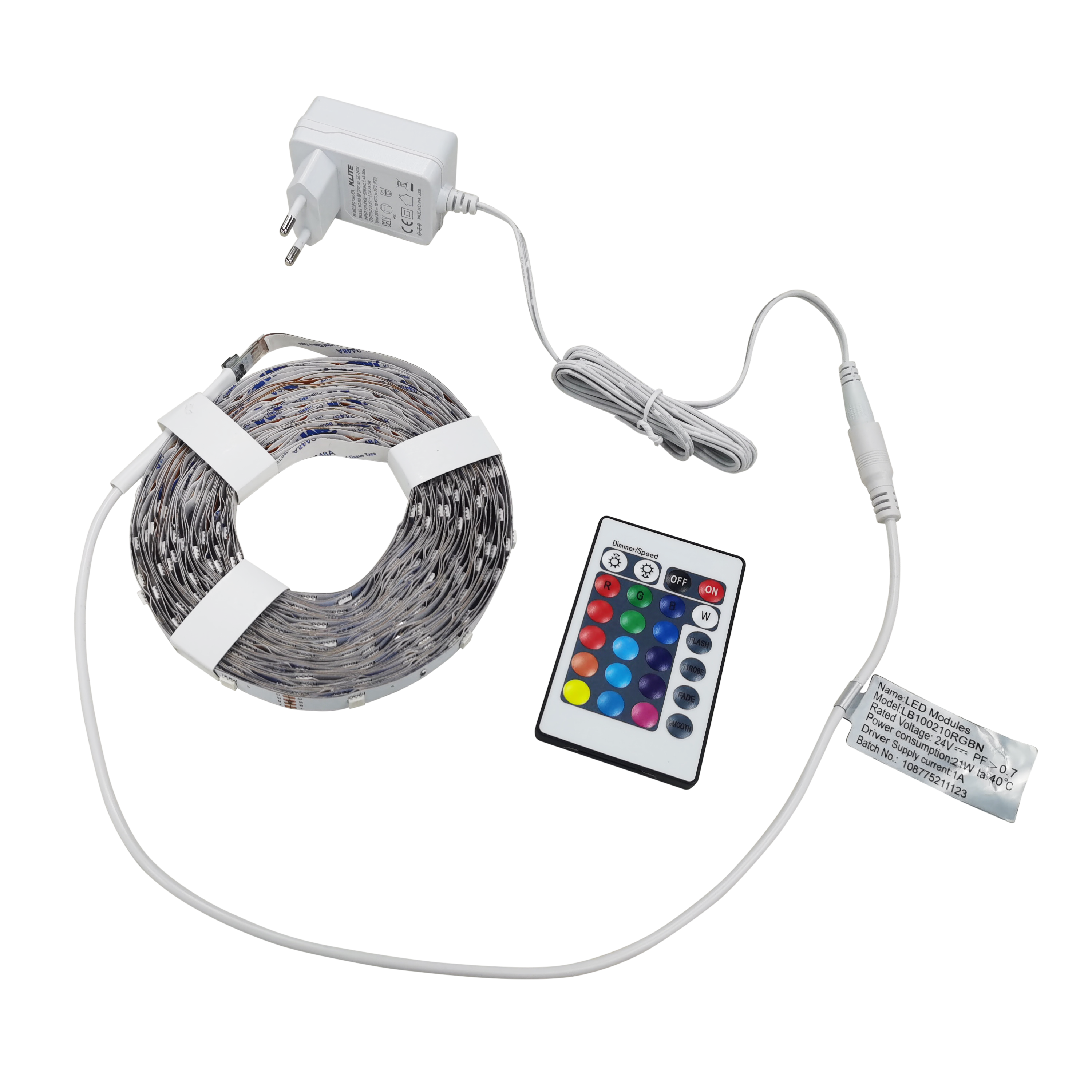 Kit ruban LED L.10 m, RGB changement de couleurs - 5