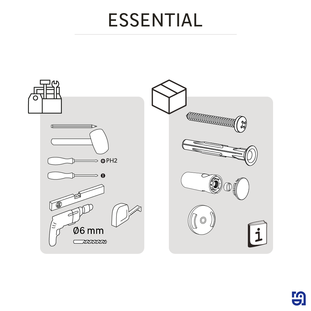 Barra de ducha SENSEA Essential cromado - 7