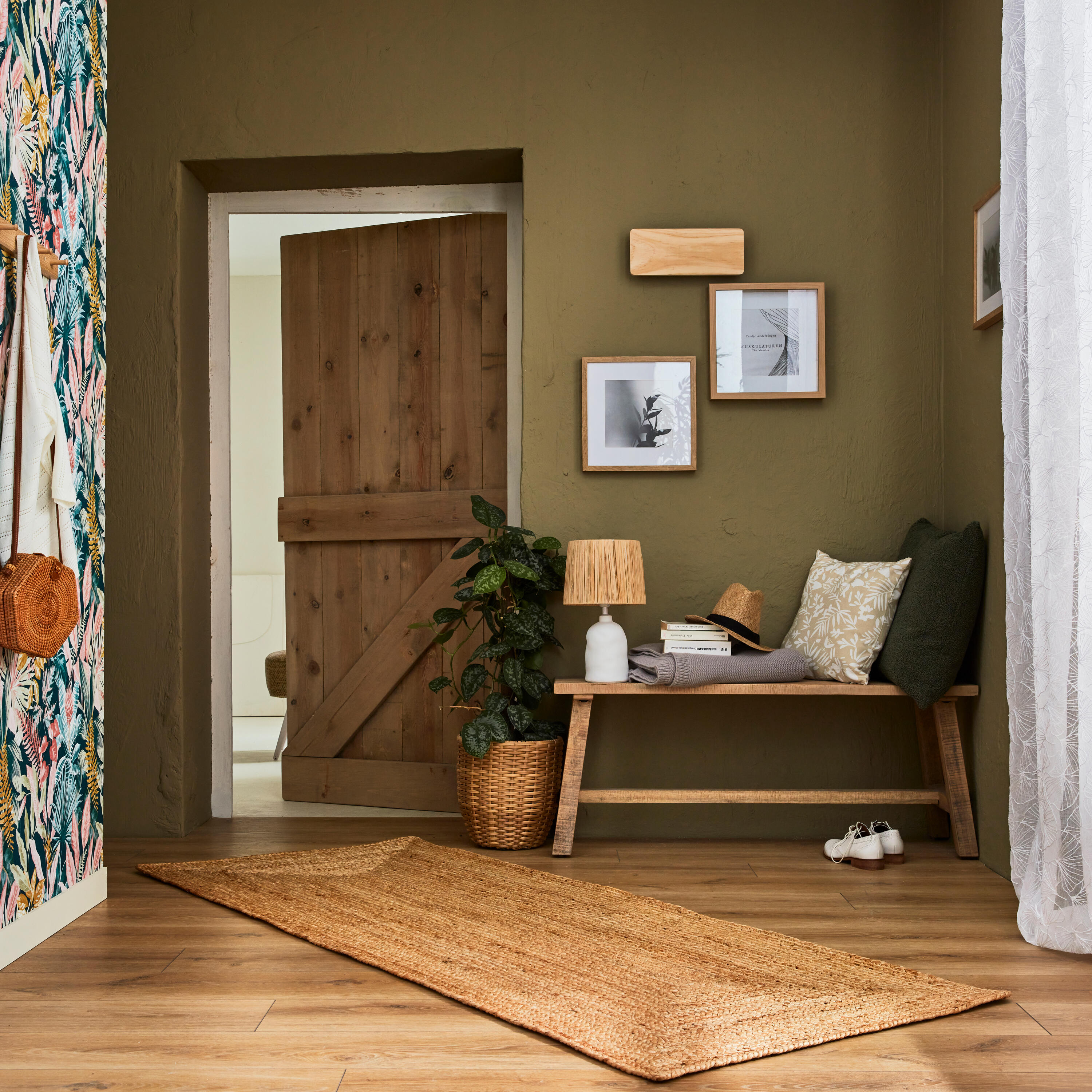 Applique murale LED métal/bois naturel 1080Lm INSPIRE Kelso - 5