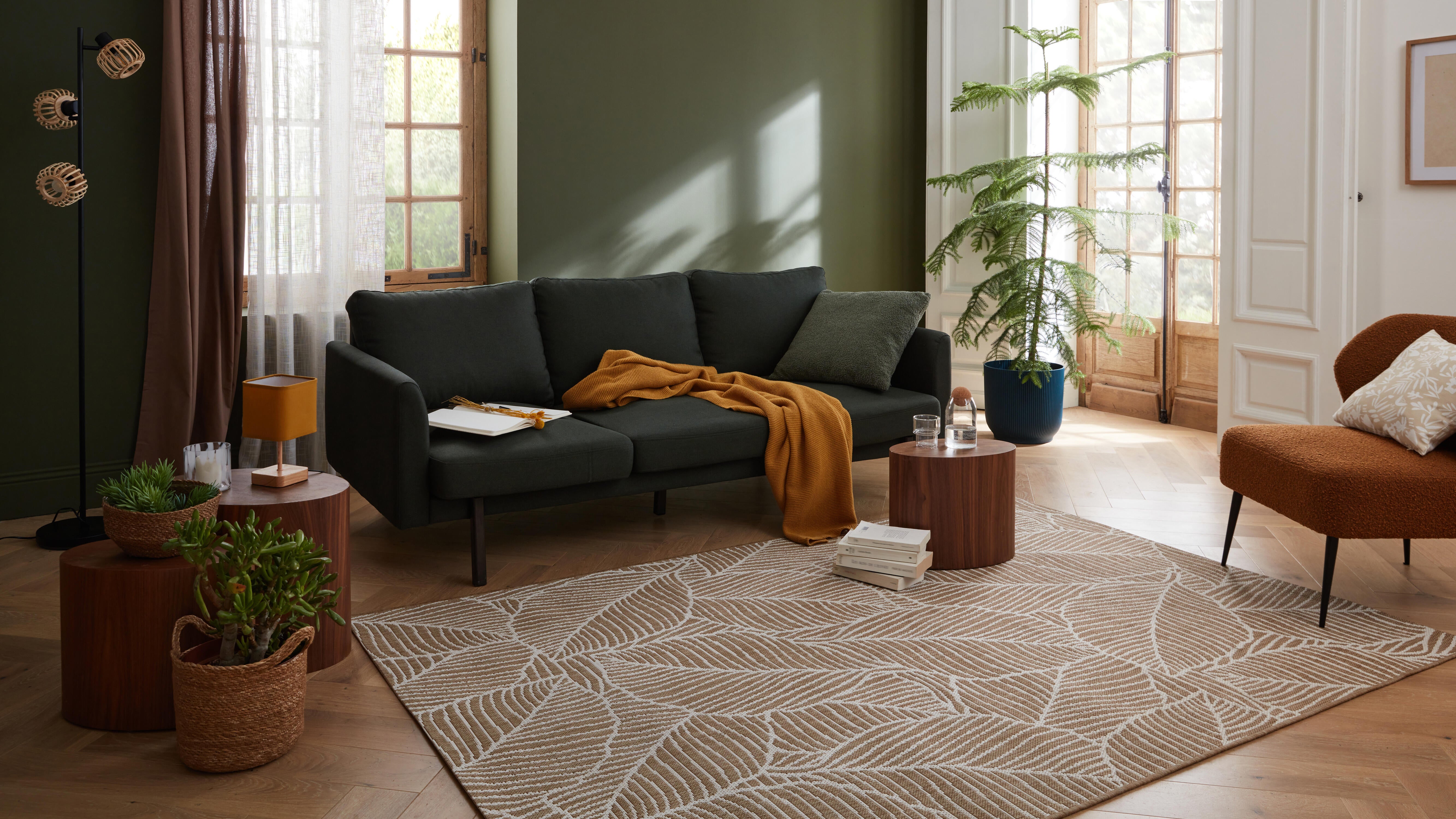 Cortinado fita e/ou presilha Amina 200x280cm trench 6 Inspire - 18