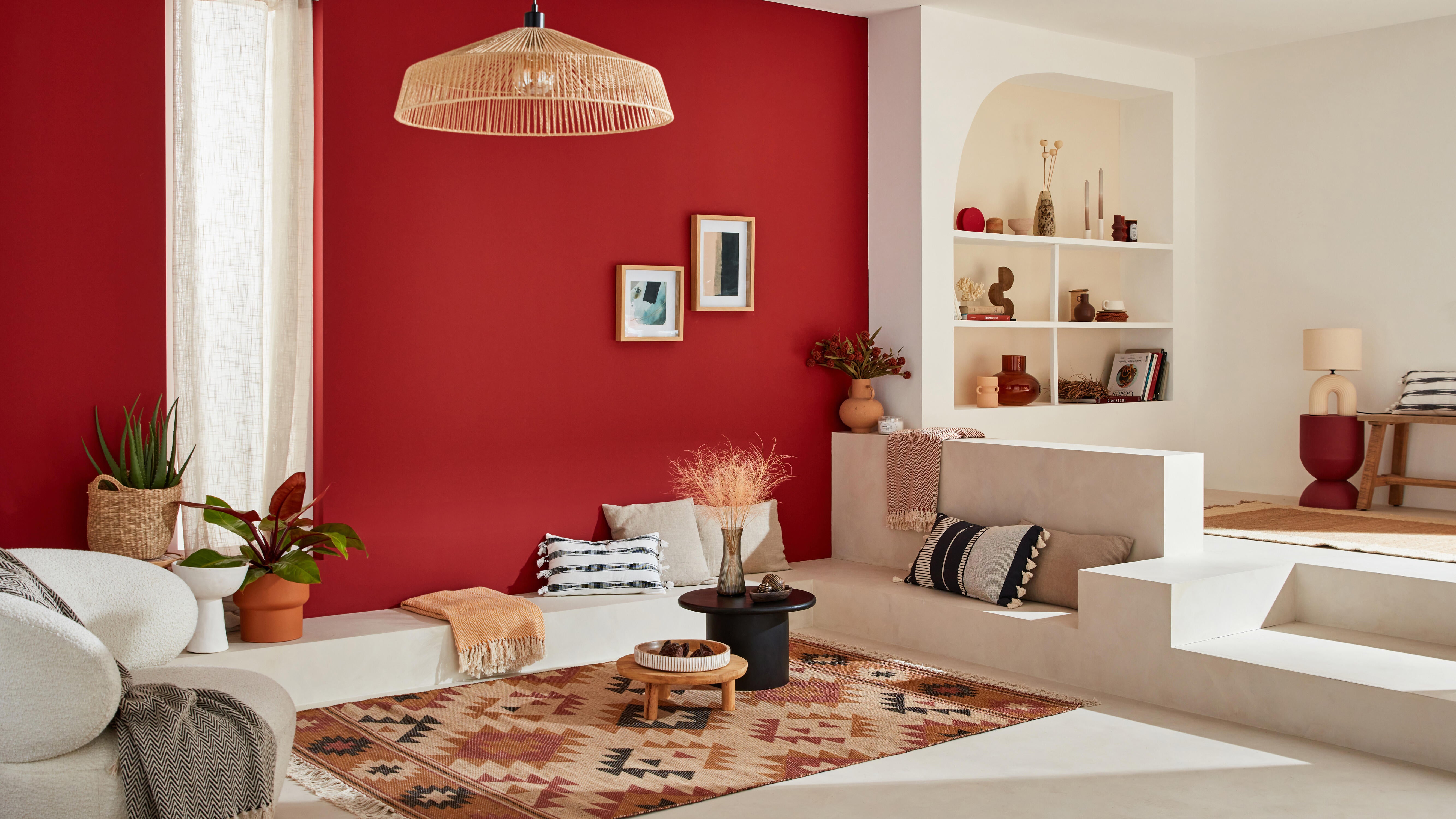 Candeeiro de teto suspenso MIKONA E27 1 luz D58cm branco corda inspire - 13