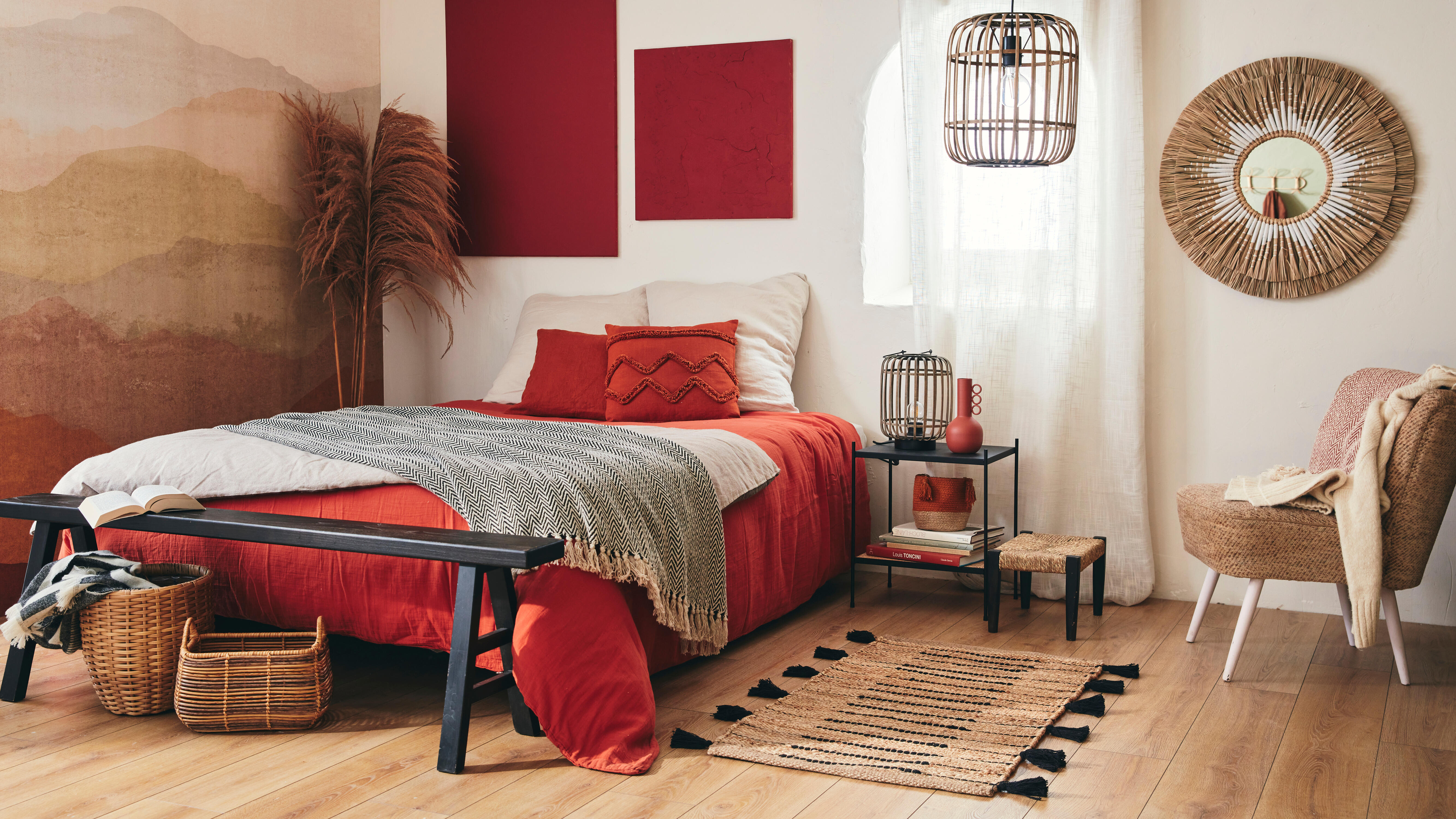 Cortinado fita e/ou presilha Amina 200x280cm trench 6 Inspire - 13