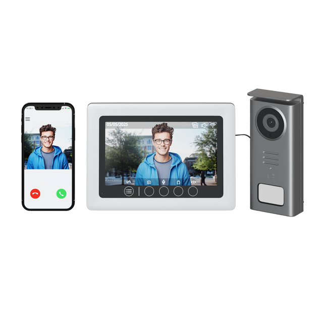 Videoportero cableado wifi LEXMAN 7”