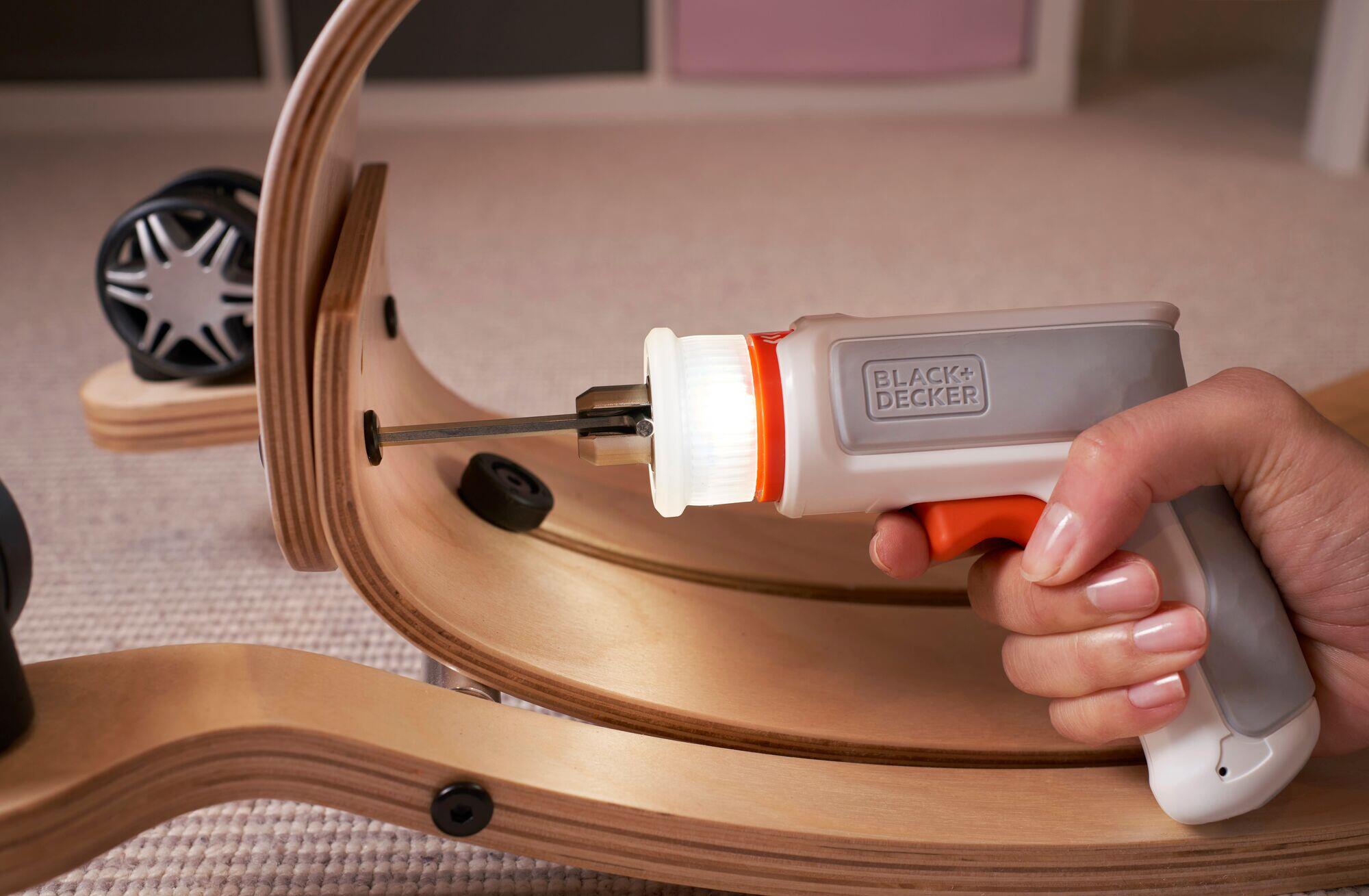 Aparafusadora sem fio BLACK + DECKER HEXDRIVER 3.6V - 6