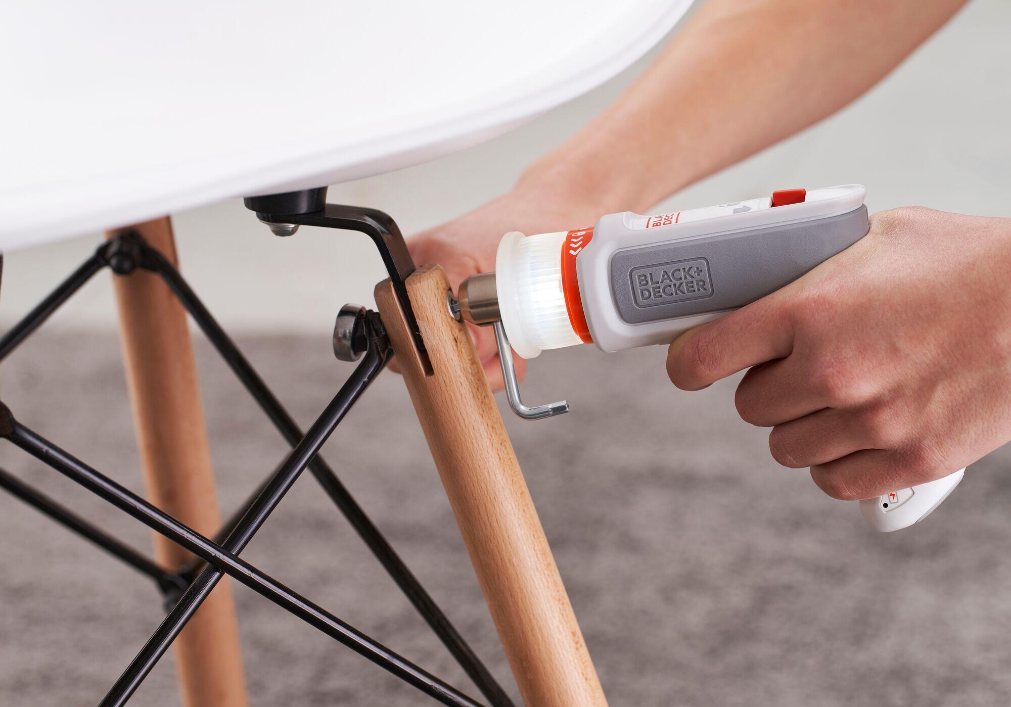 Aparafusadora sem fio BLACK + DECKER HEXDRIVER 3.6V - 5