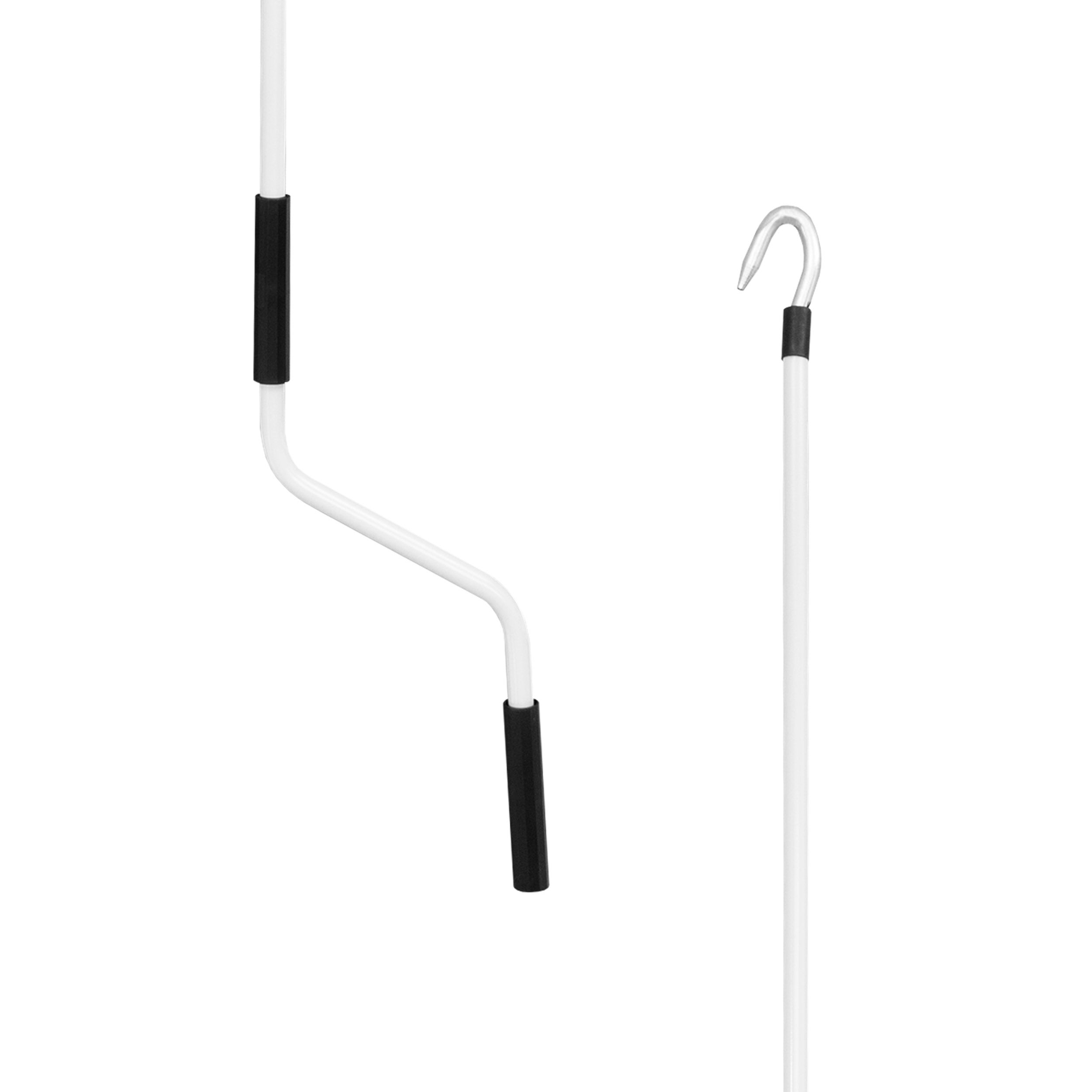 Manivela para toldo de aço branco de 150 cm - 2