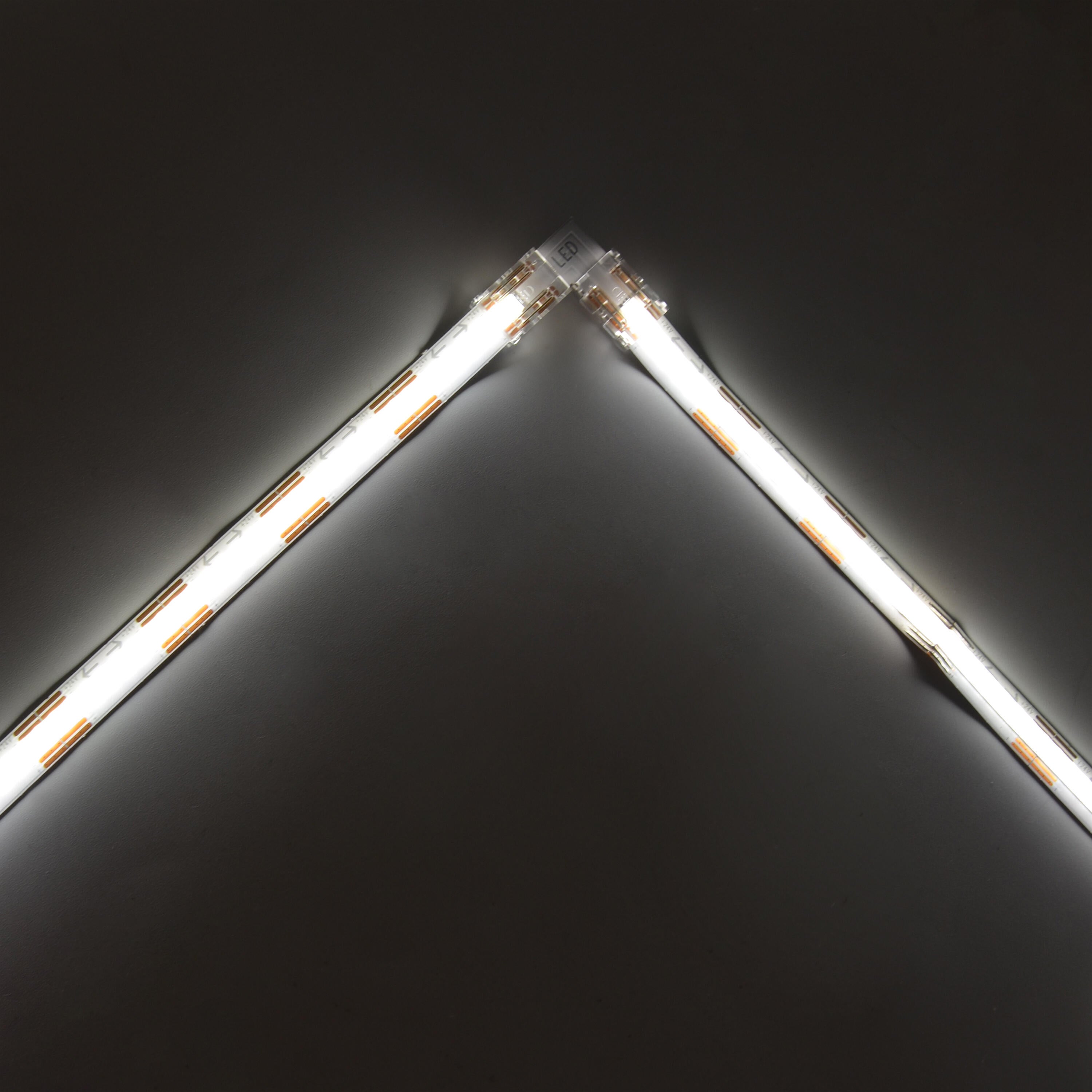 Lot de 4 connecteurs L + 1 plat pour Ruban LED Cutflexi ou Albo INSPIRE - 3