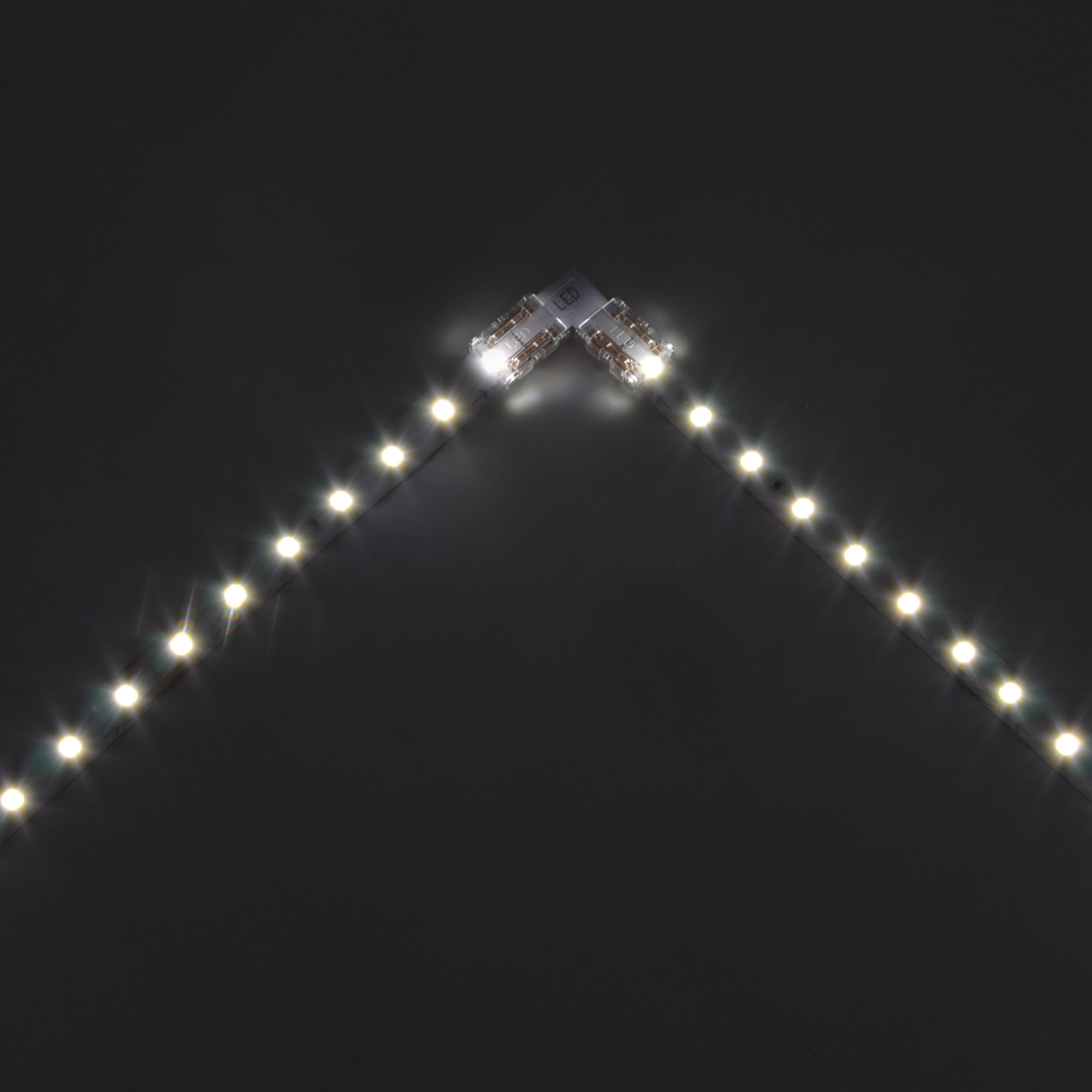 Lot de 4 connecteurs L + 1 plat pour Ruban LED Cutflexi ou Albo INSPIRE - 4