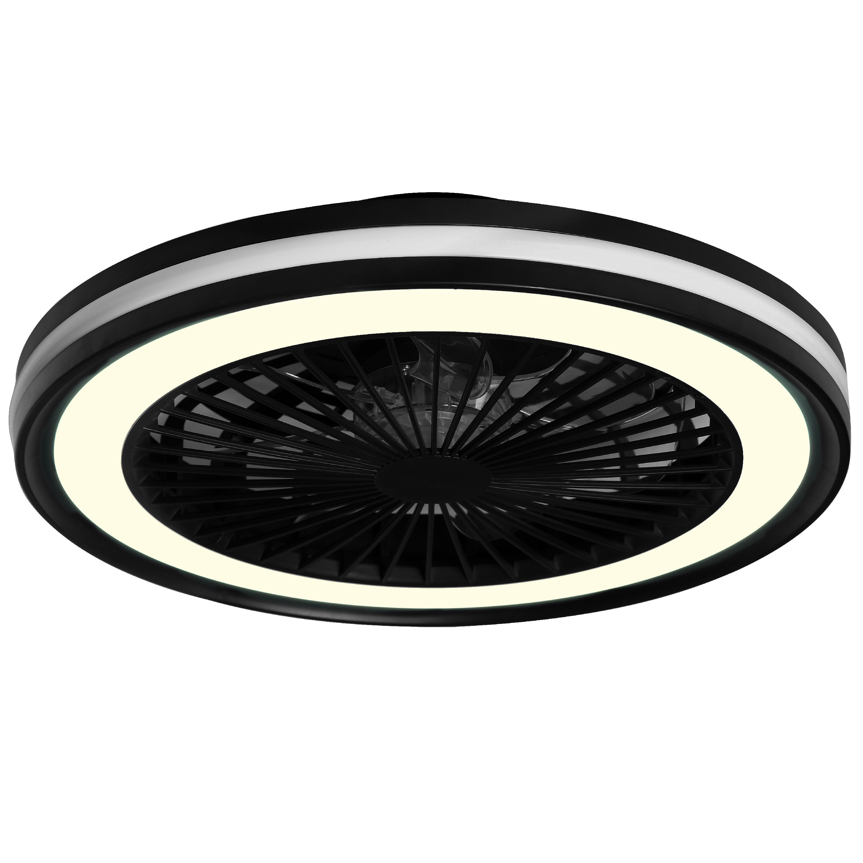 Ventilateur de plafond LED silencieux, Rafaga, 47 cm, INSPIRE, noir - 8