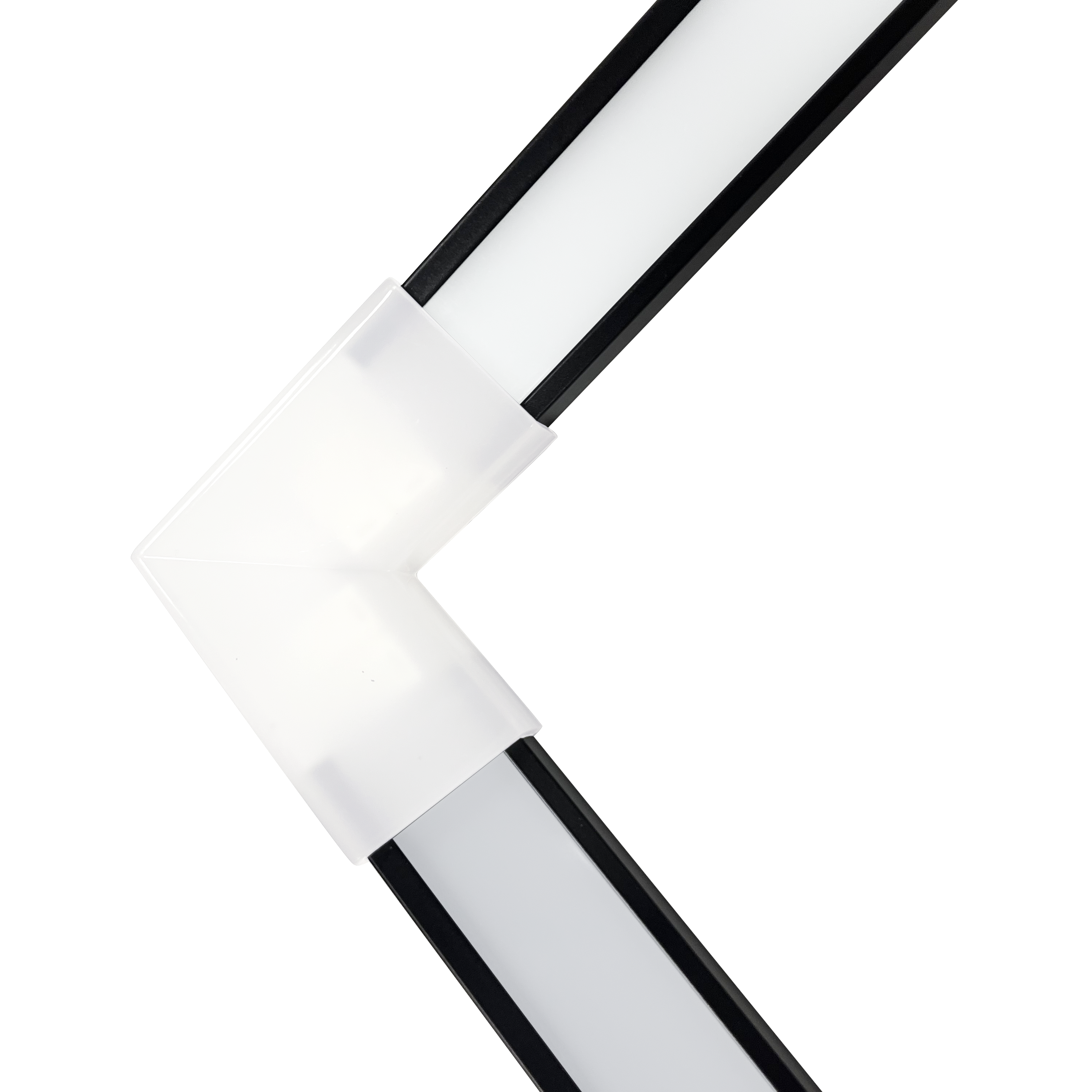 Lot 2 connecteurs pour profilé plat pour ruban LED Cutflexi INSPIRE - 2